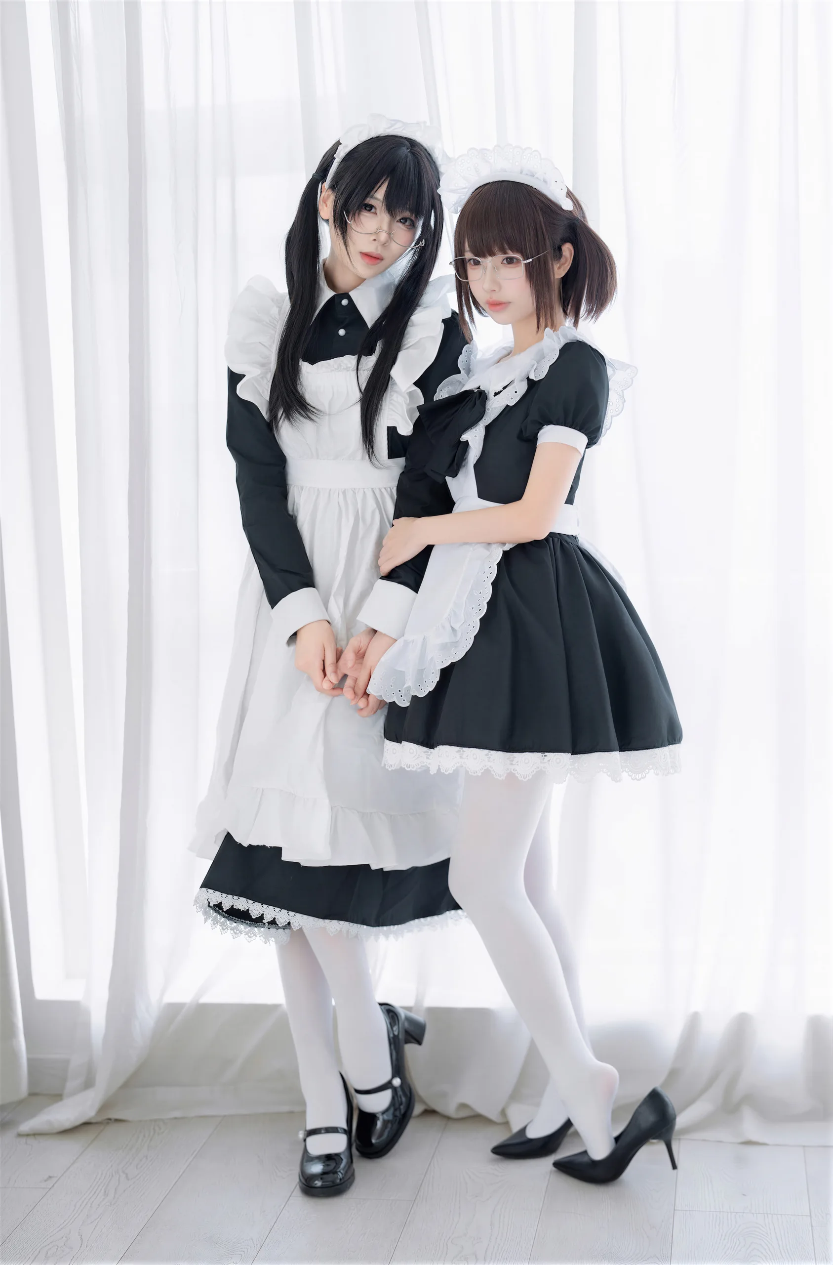 十万珍吱伏特&轩萧学姐 双人女仆 110P