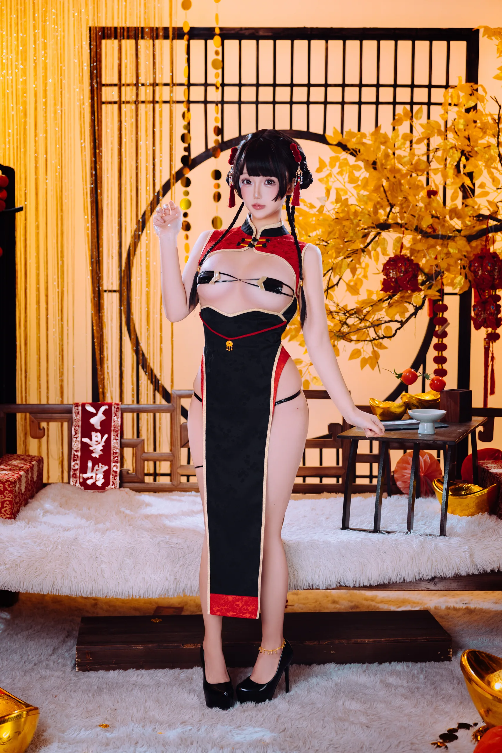 日奈娇 新年限定旗袍