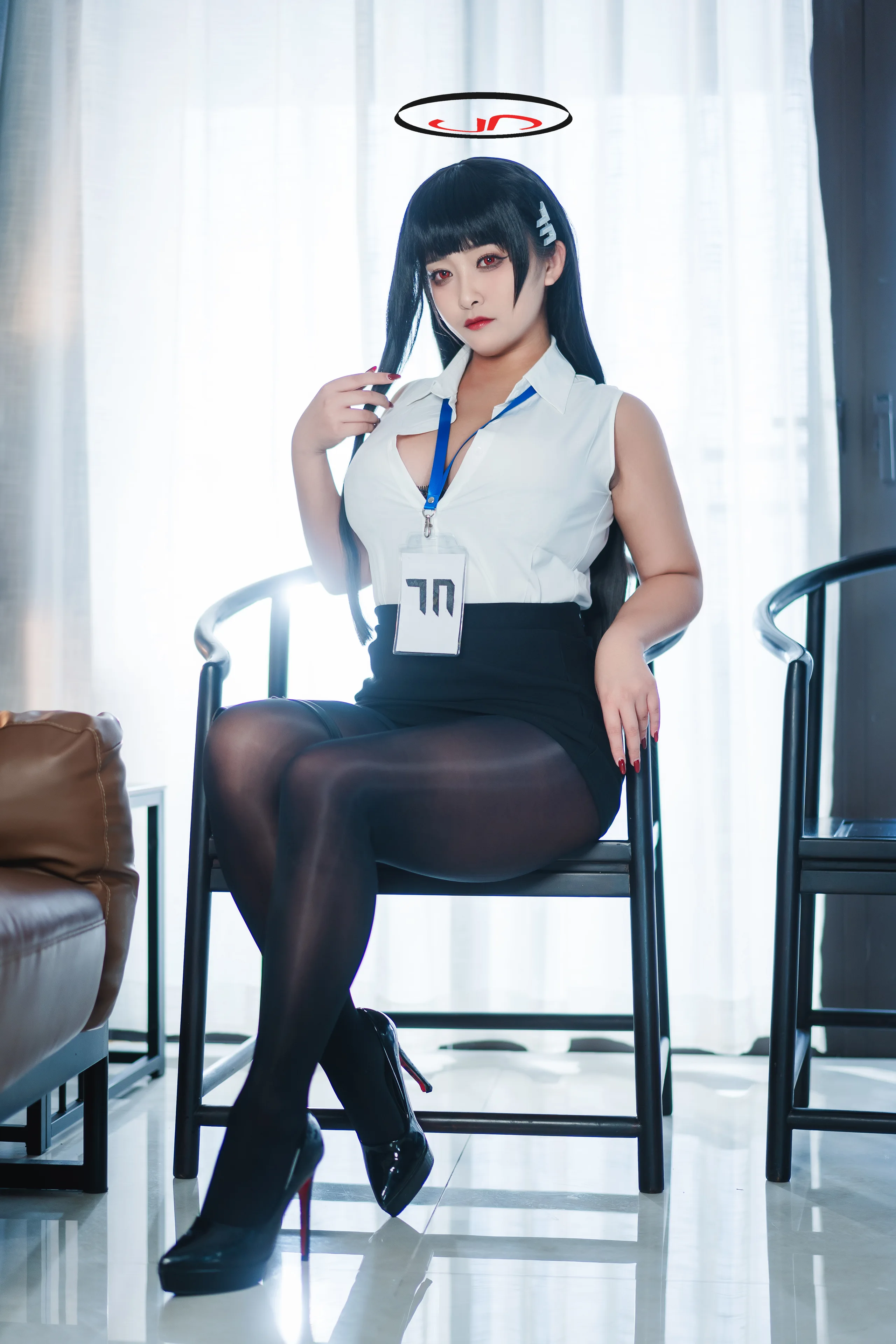 洛璃 LoLiSAMA 蔚蓝档案 调月莉音 72P