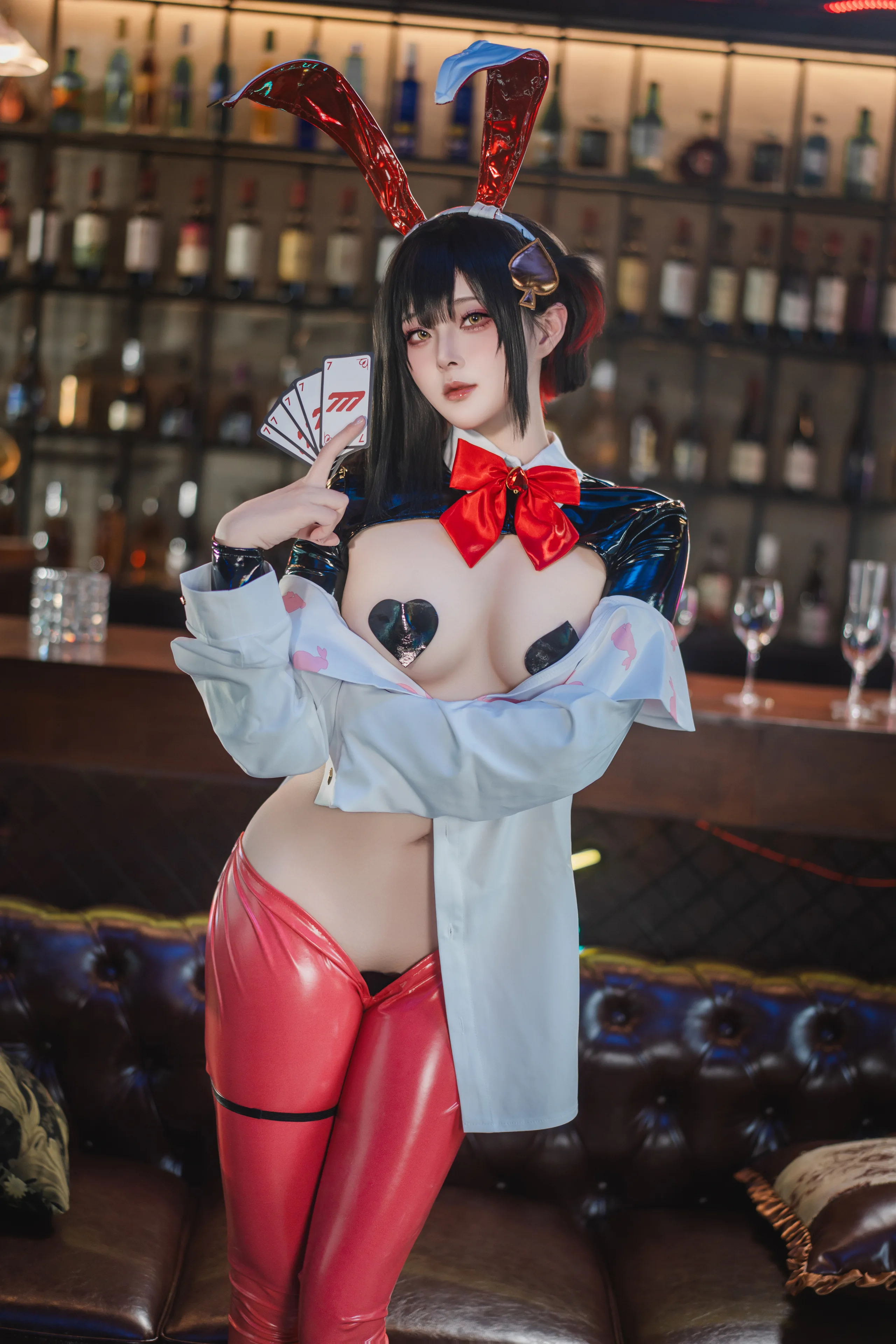 Natsuko夏夏子 NIKKE 露姬·逆兔女郎 63P