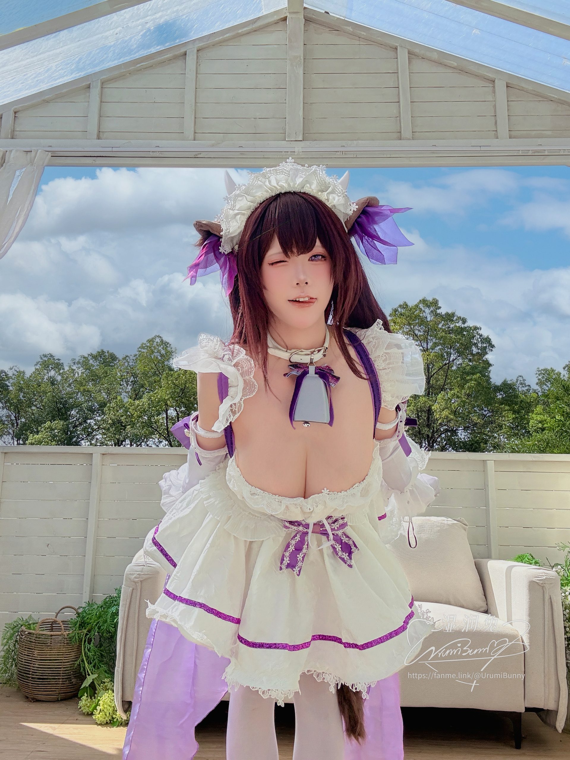 《碧蓝航线》樫野：咬一口兔娘ovo - 第139张写真大图