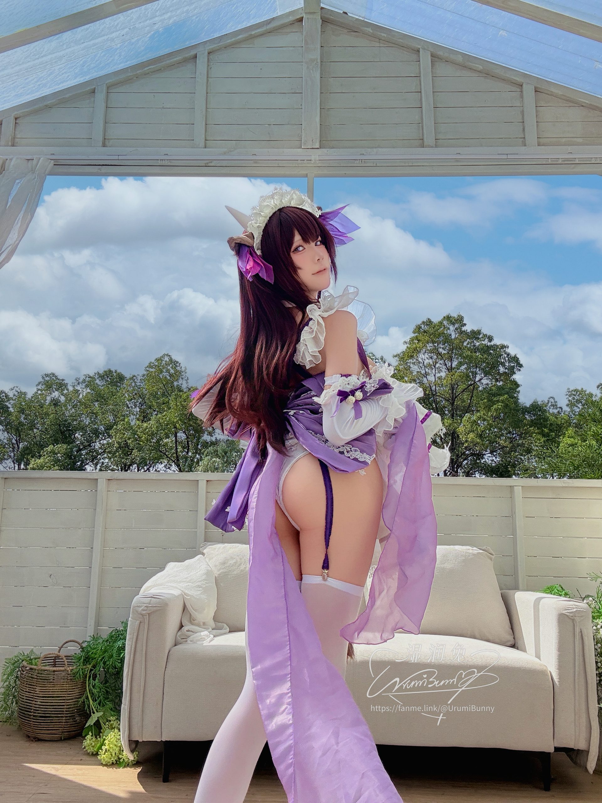 《碧蓝航线》樫野：咬一口兔娘ovo - 第141张写真大图