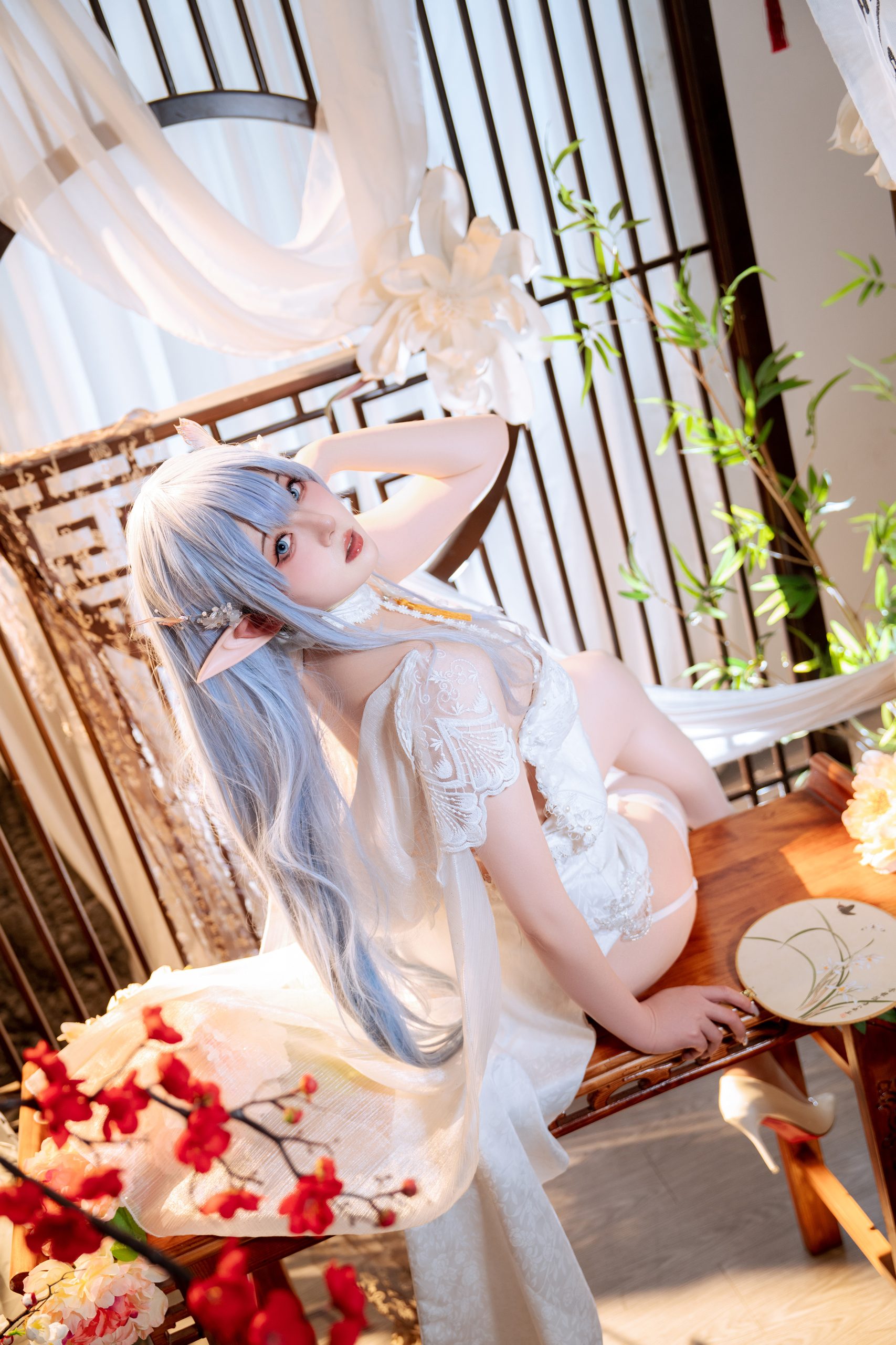 《碧蓝航线》阿尔比恩旗袍：Natsuko夏夏子 - 第27张写真大图