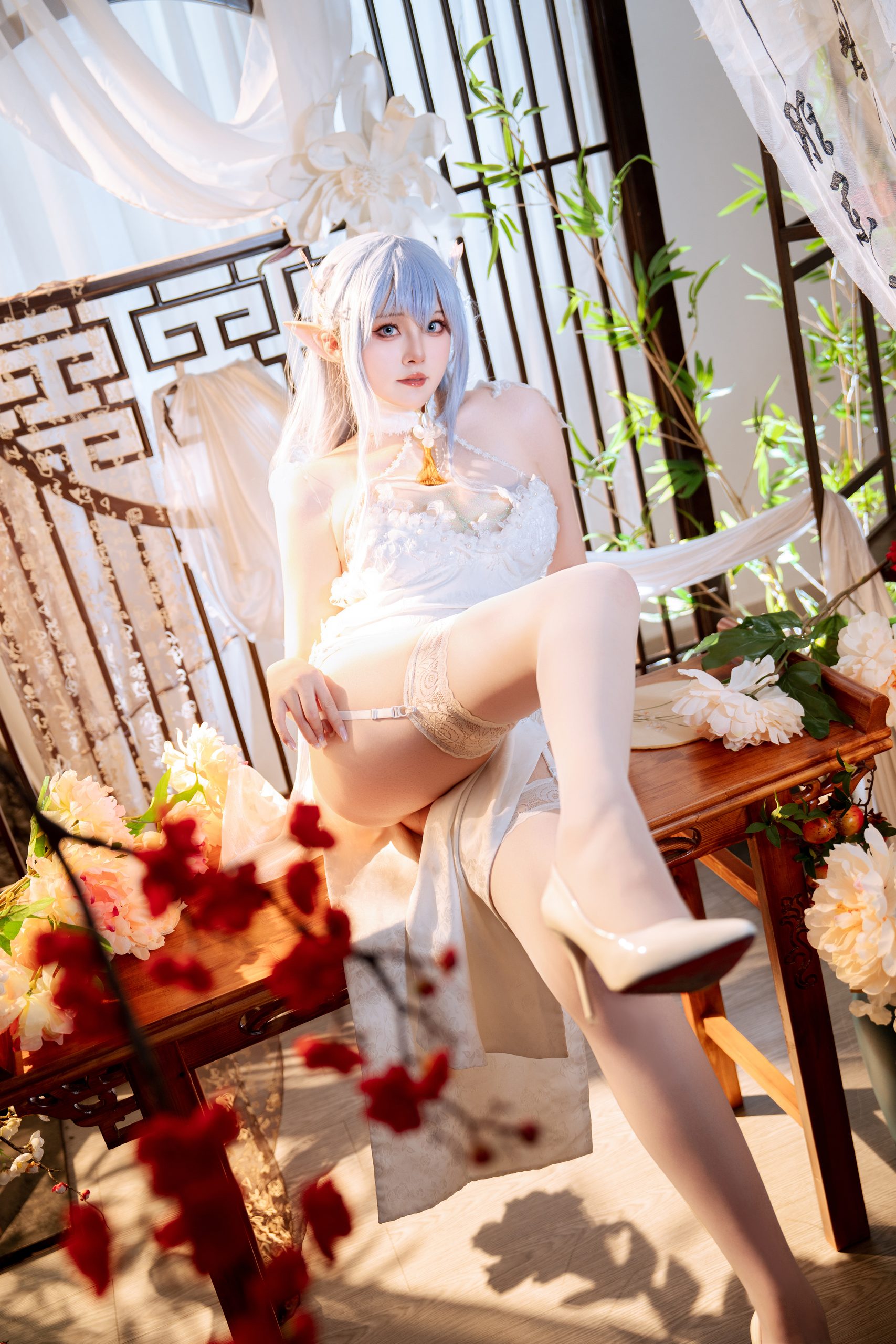 《碧蓝航线》阿尔比恩旗袍：Natsuko夏夏子 - 第5张写真大图