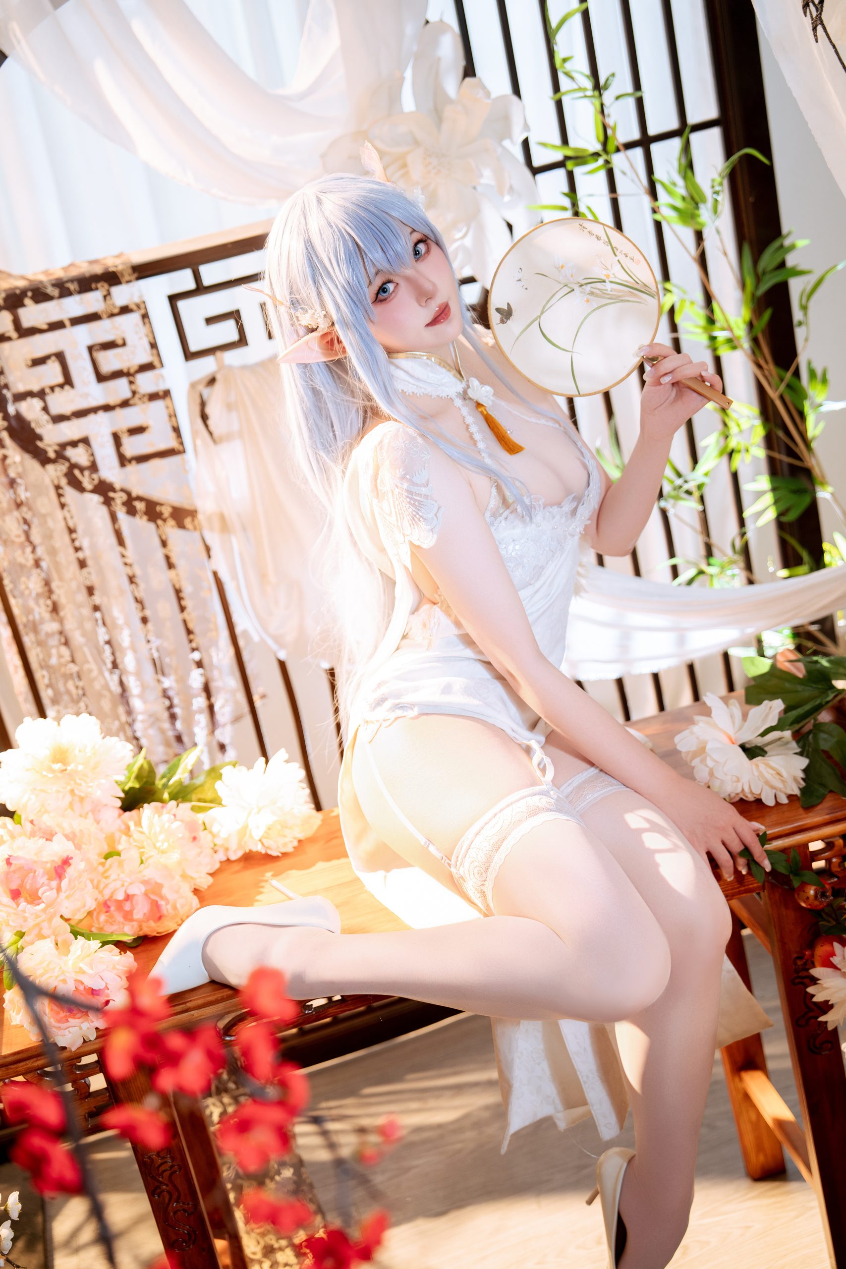 《碧蓝航线》阿尔比恩旗袍：Natsuko夏夏子 - 第51张写真大图