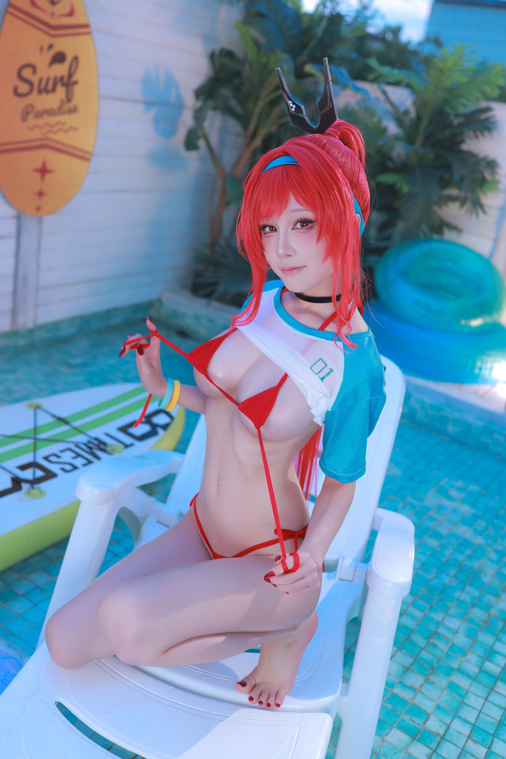 《胜利女神：妮姬》拉皮：水淼Aqua - 第33张写真大图