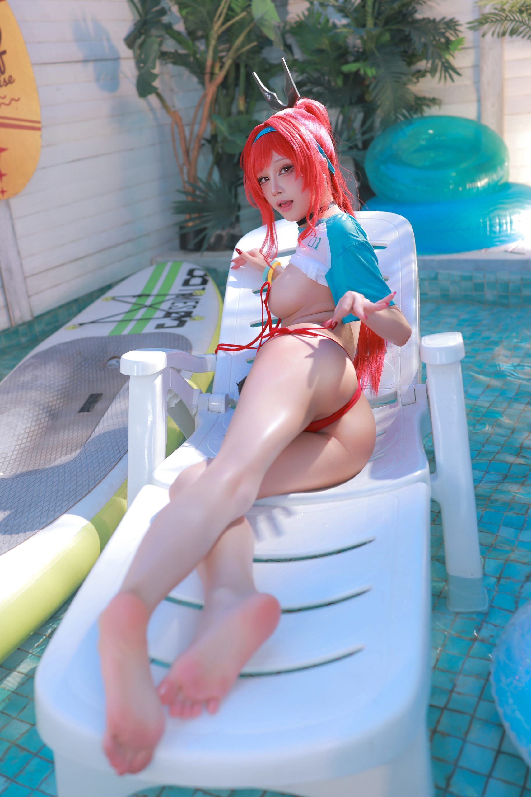 《胜利女神：妮姬》拉皮：水淼Aqua - 第35张写真大图