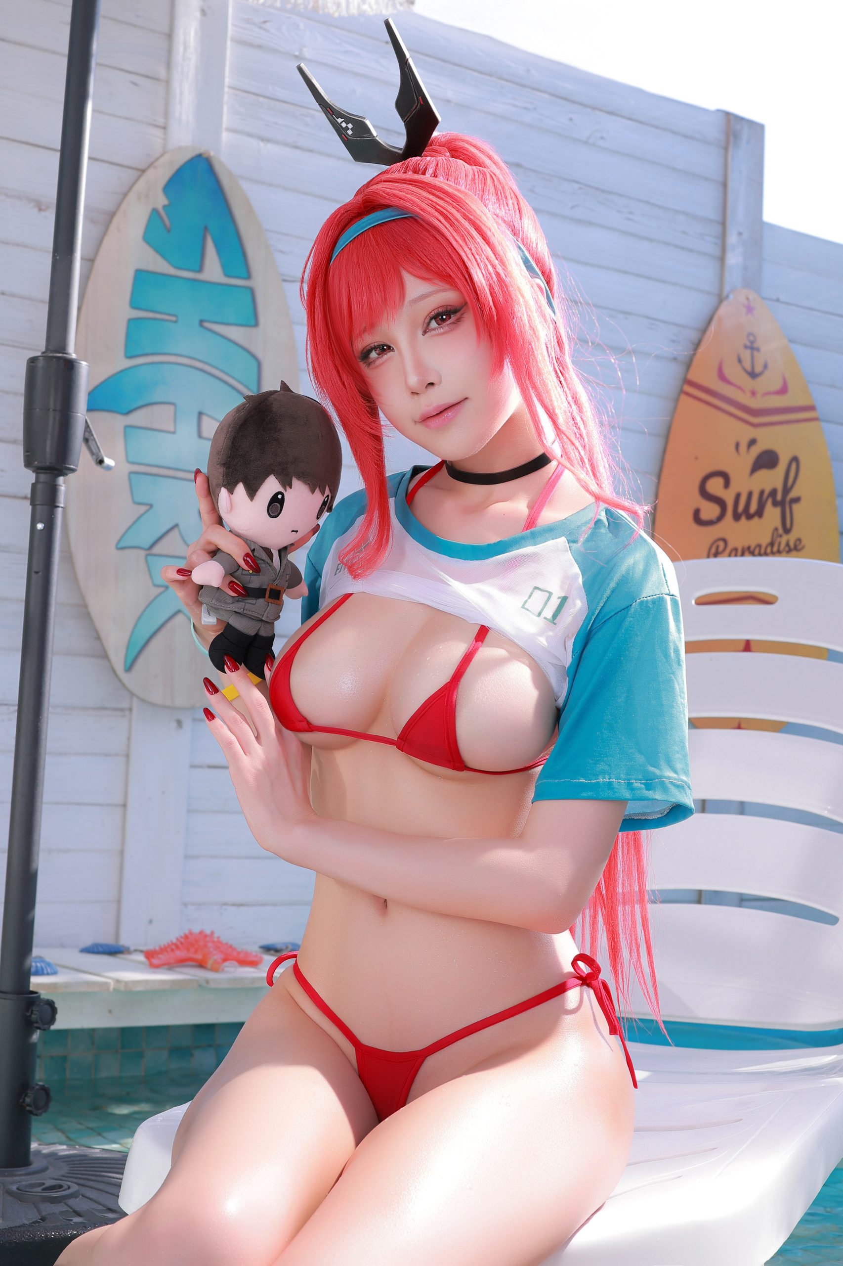 《胜利女神：妮姬》拉皮：水淼Aqua - 第80张写真大图