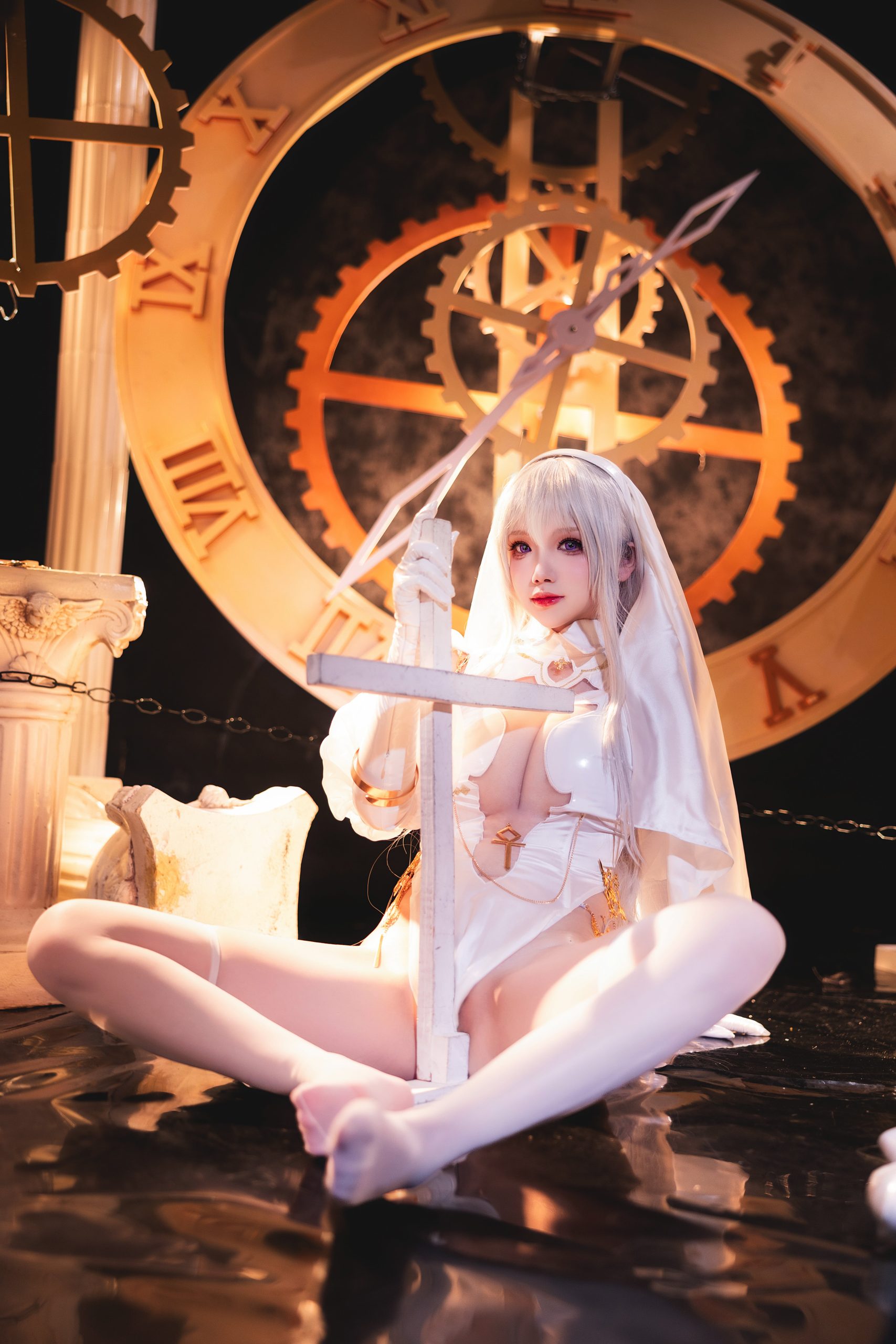 雪晴Astra：圣天使修女写真 - 第31张写真大图