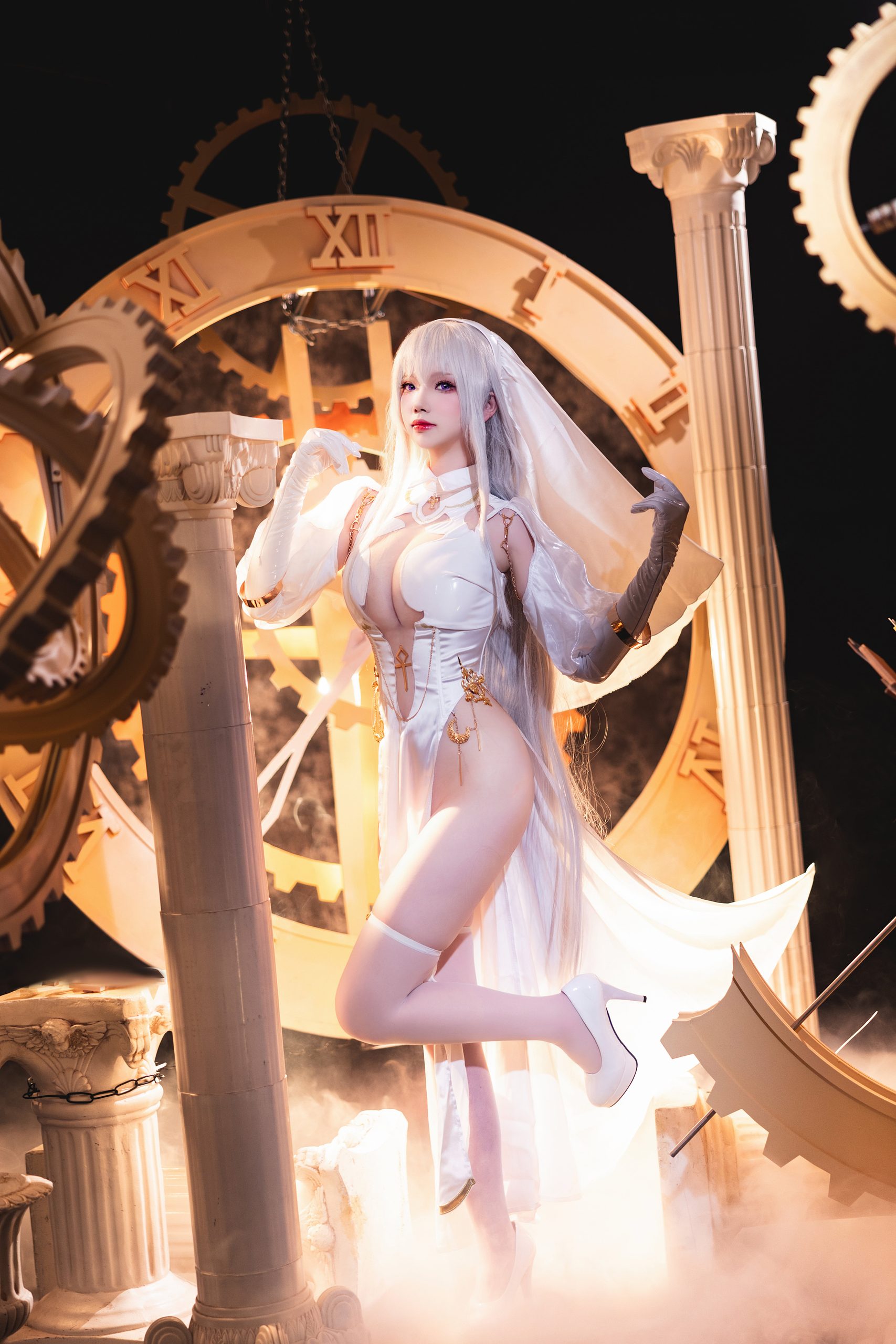 雪晴Astra：圣天使修女写真 - 第34张写真大图