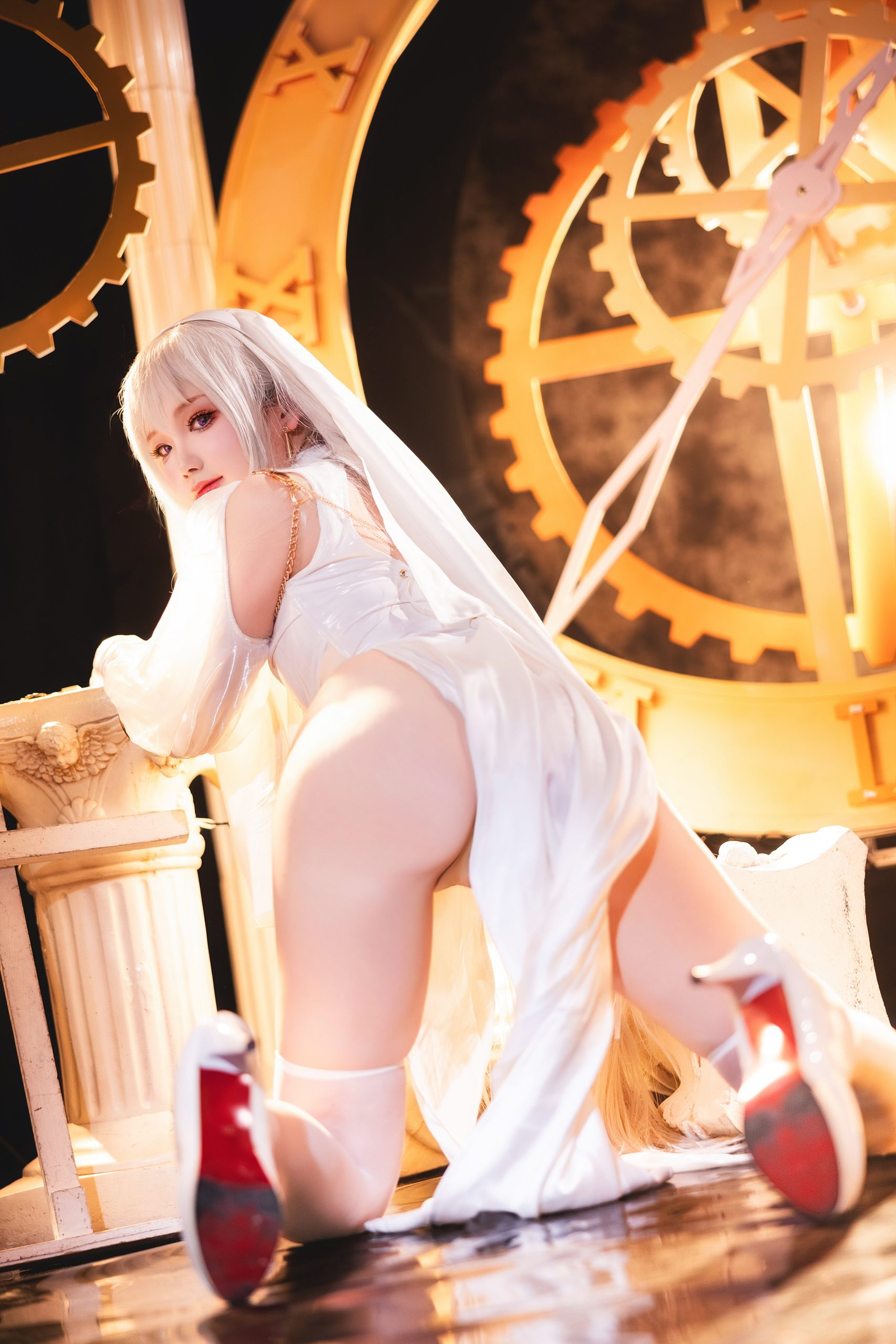 雪晴Astra：圣天使修女写真 - 第48张写真大图