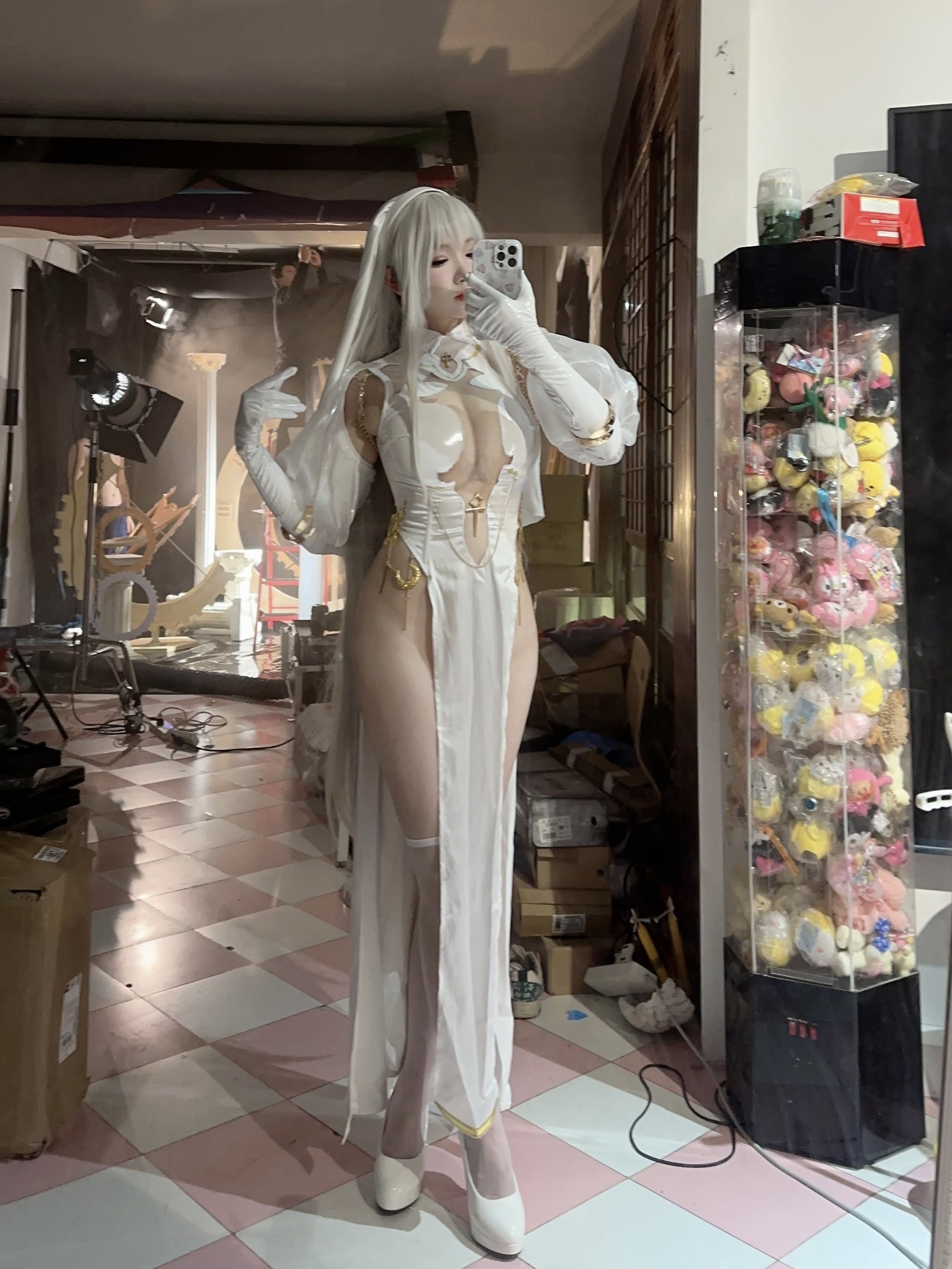 雪晴Astra：圣天使修女写真 - 第52张写真大图