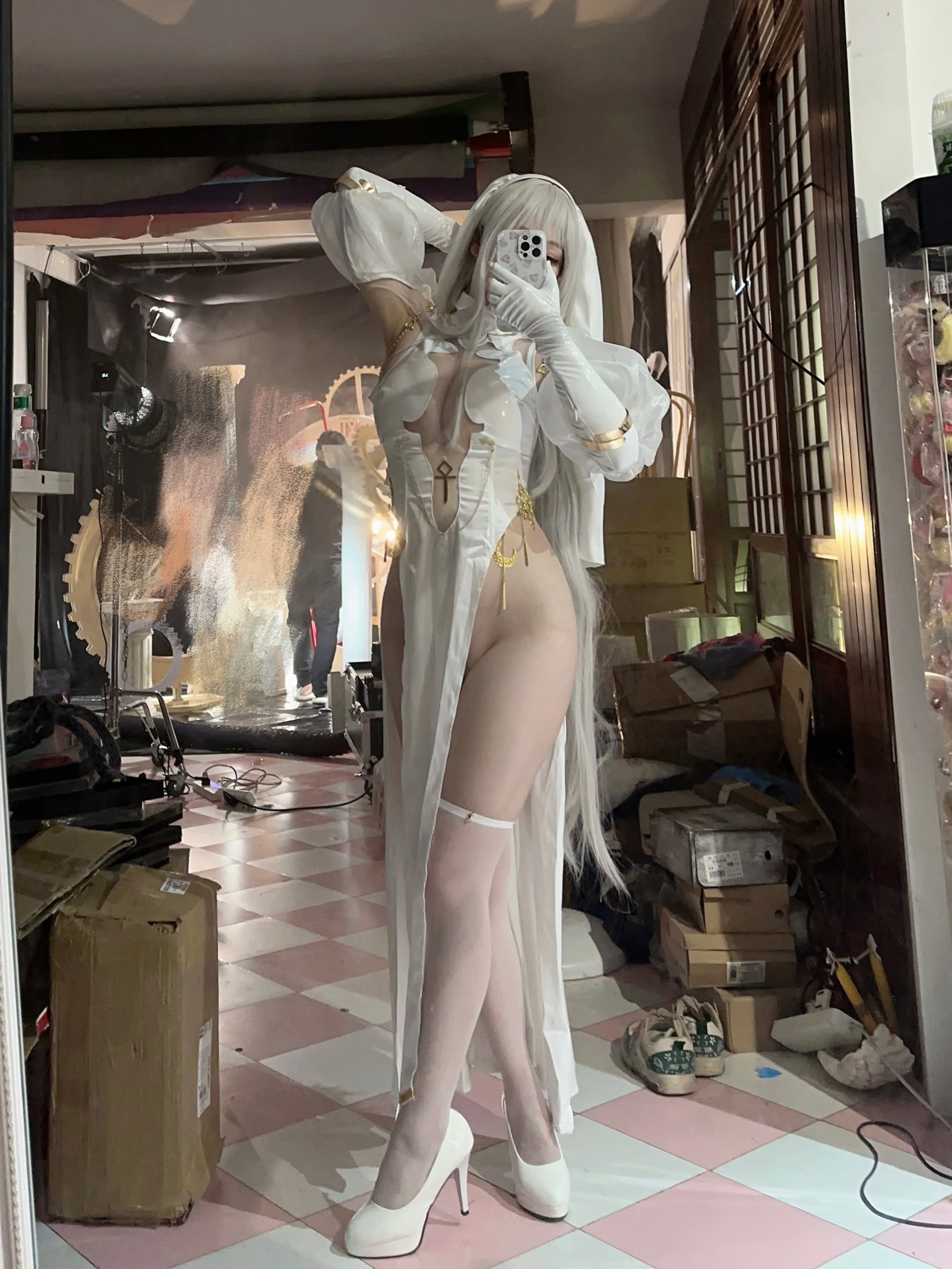 雪晴Astra：圣天使修女写真 - 第53张写真大图