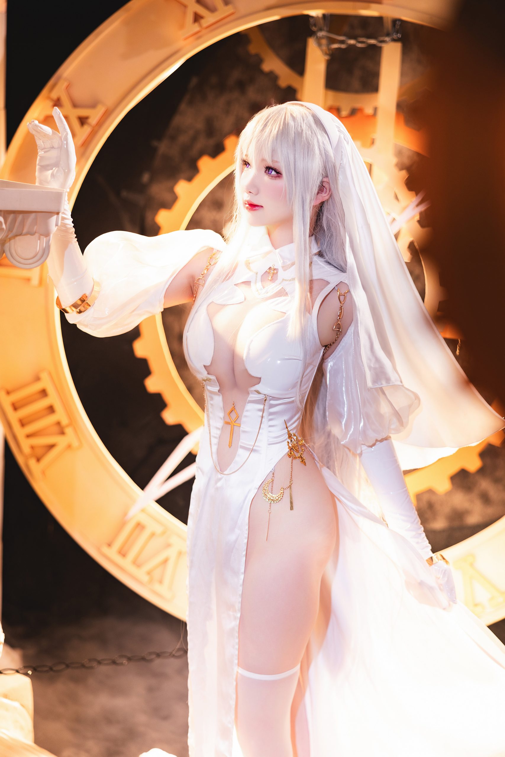 雪晴Astra：圣天使修女写真 - 第55张写真大图