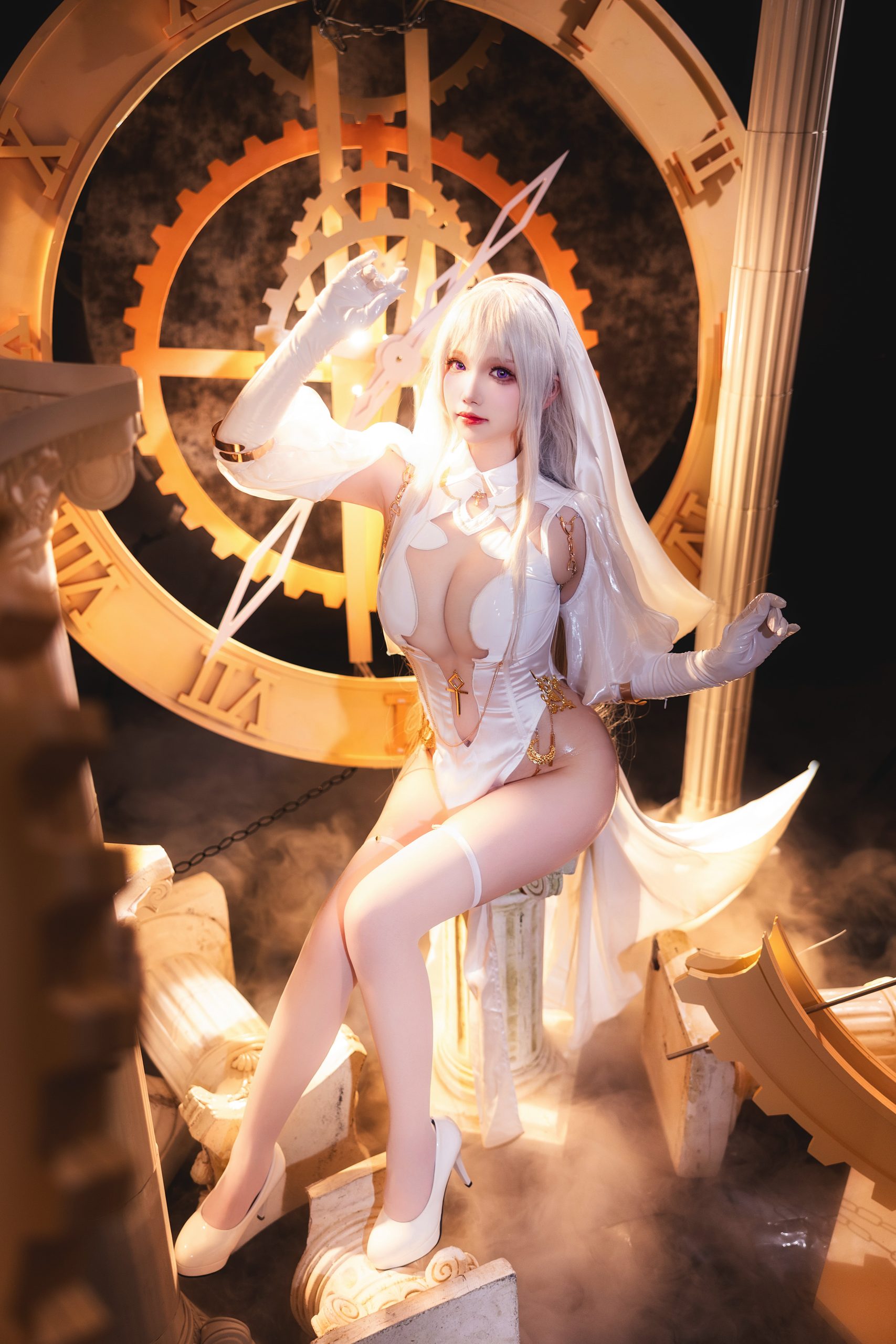 雪晴Astra：圣天使修女写真 - 第6张写真大图