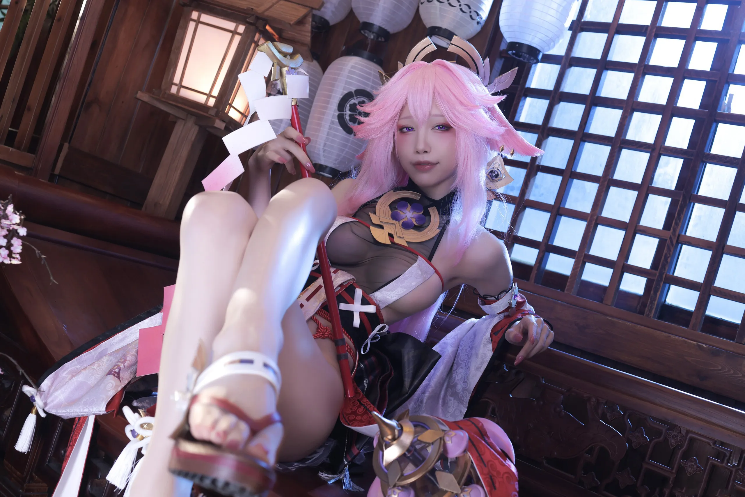 《原神》八重神子 第2弹：水淼Aqua - 第13张写真大图