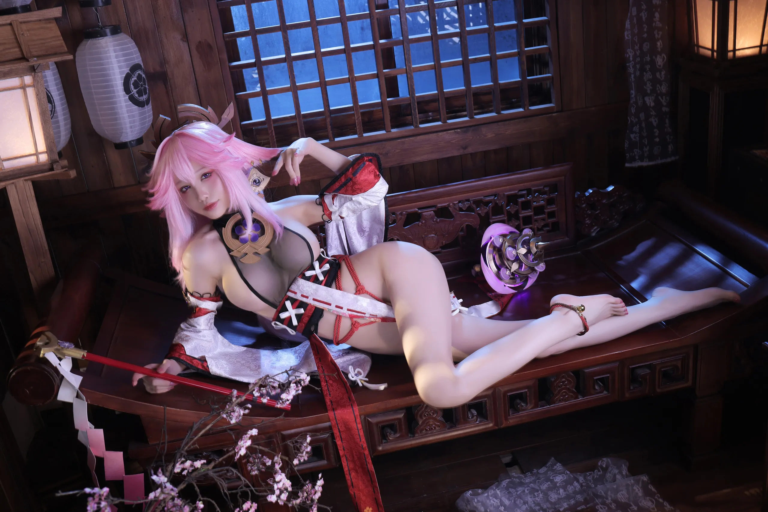 《原神》八重神子 第2弹：水淼Aqua - 第37张写真大图