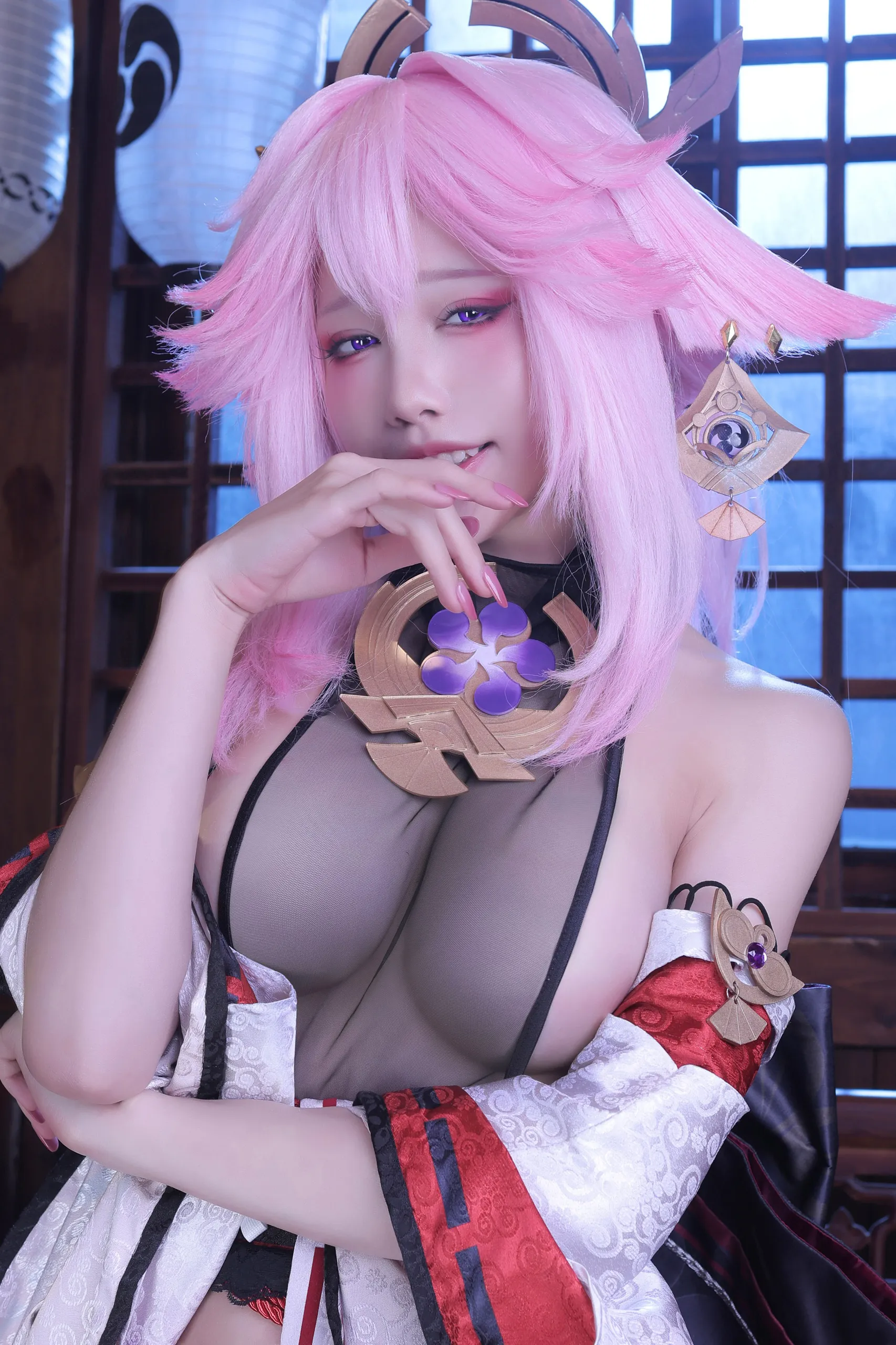 《原神》八重神子 第2弹：水淼Aqua - 第41张写真大图