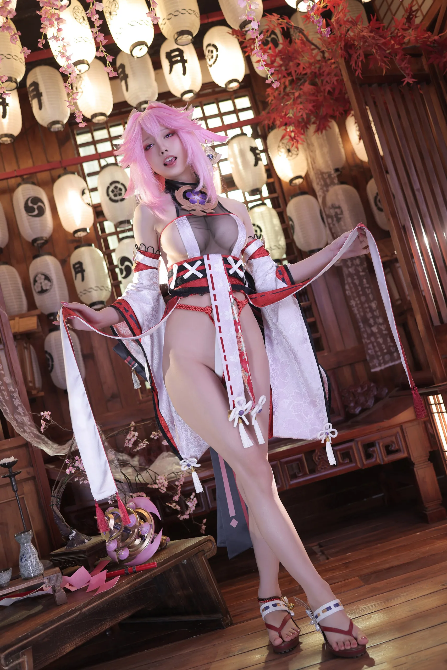 《原神》八重神子 第2弹：水淼Aqua - 第45张写真大图