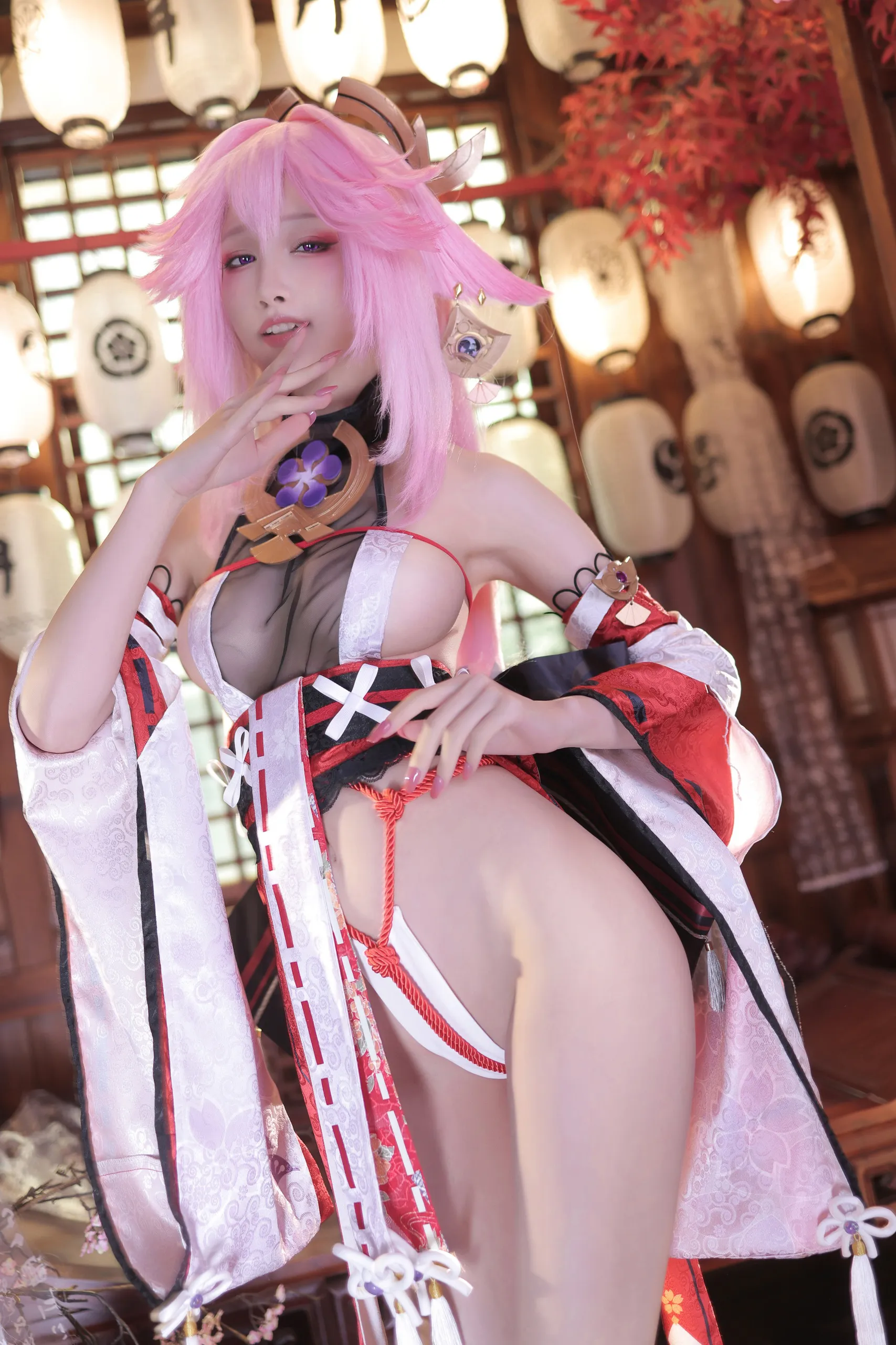 《原神》八重神子 第2弹：水淼Aqua - 第67张写真大图
