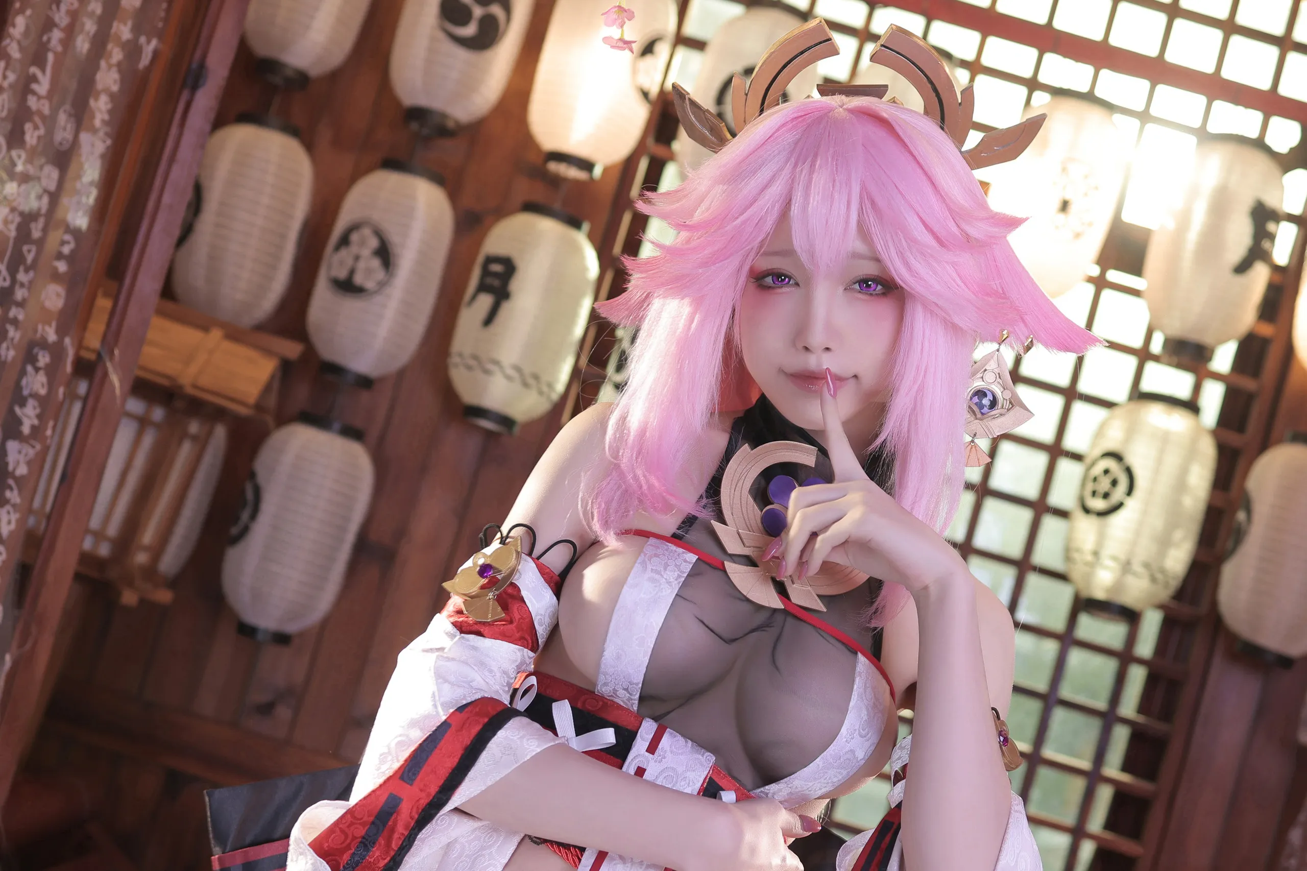 《原神》八重神子 第2弹：水淼Aqua - 第89张写真大图