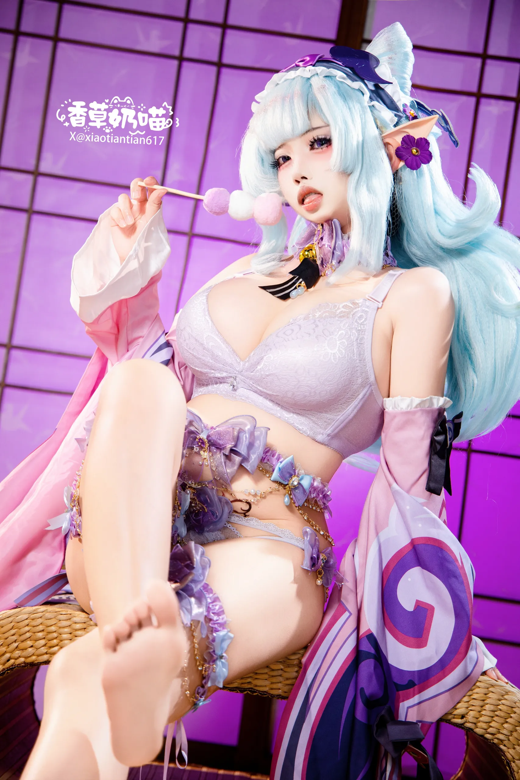 《原神》梦见月瑞希：筱田甜 - 第123张写真大图