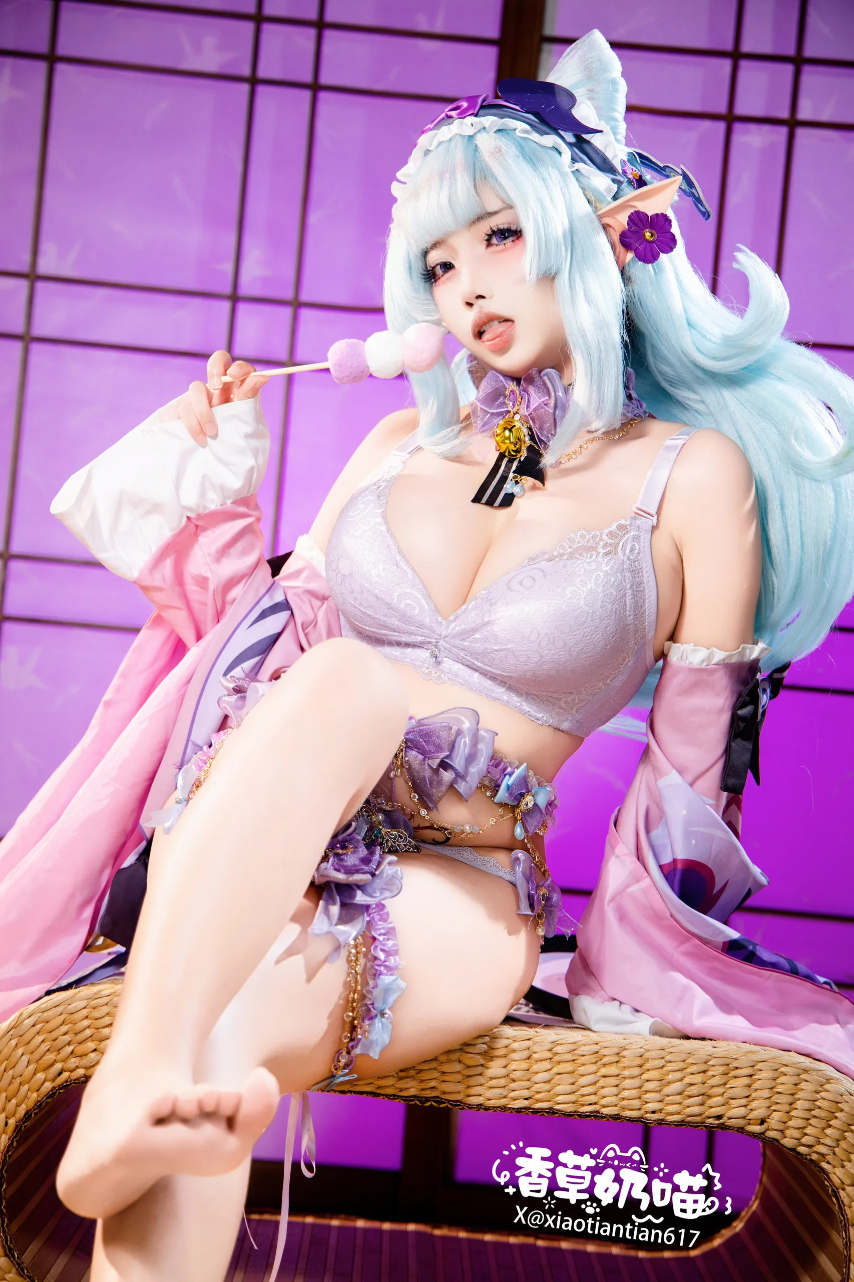 《原神》梦见月瑞希：筱田甜 - 第49张写真大图