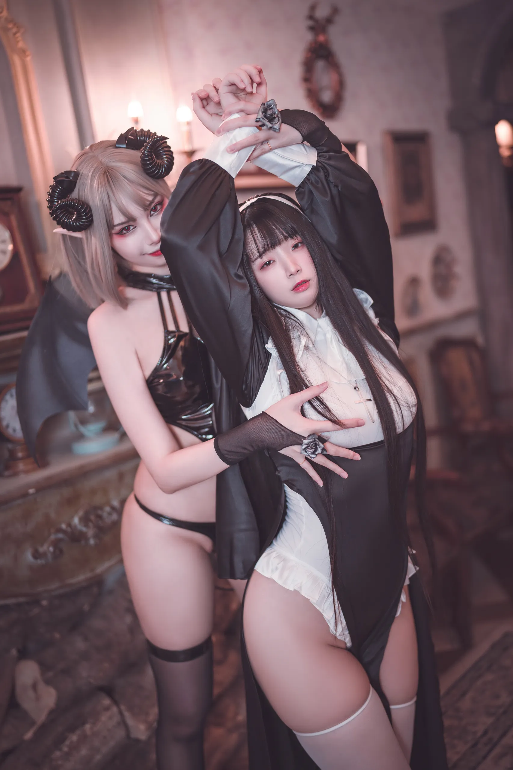 落落Raku：修女与恶魔私房 - 第47张写真大图