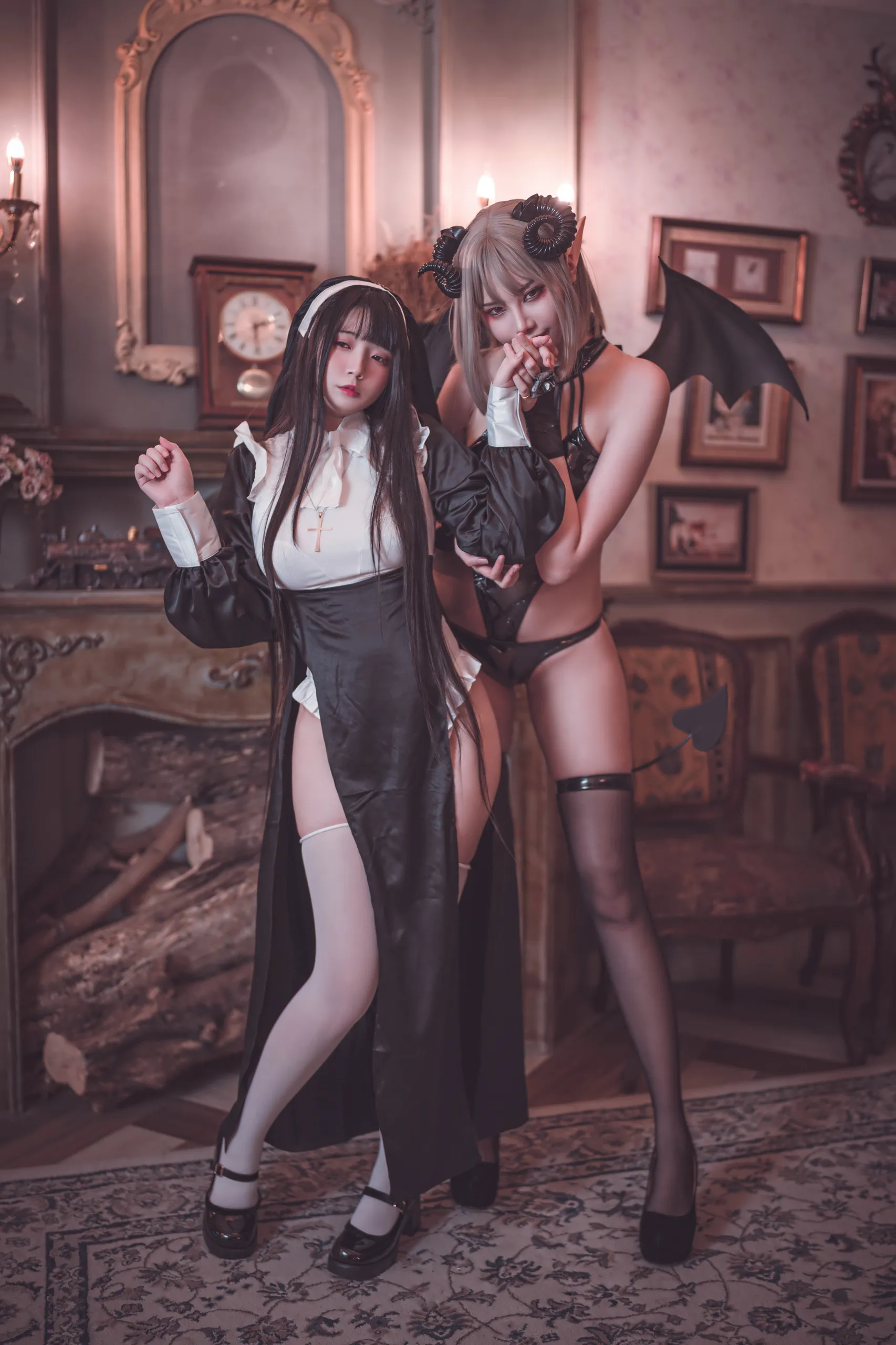 落落Raku：修女与恶魔私房 - 第49张写真大图