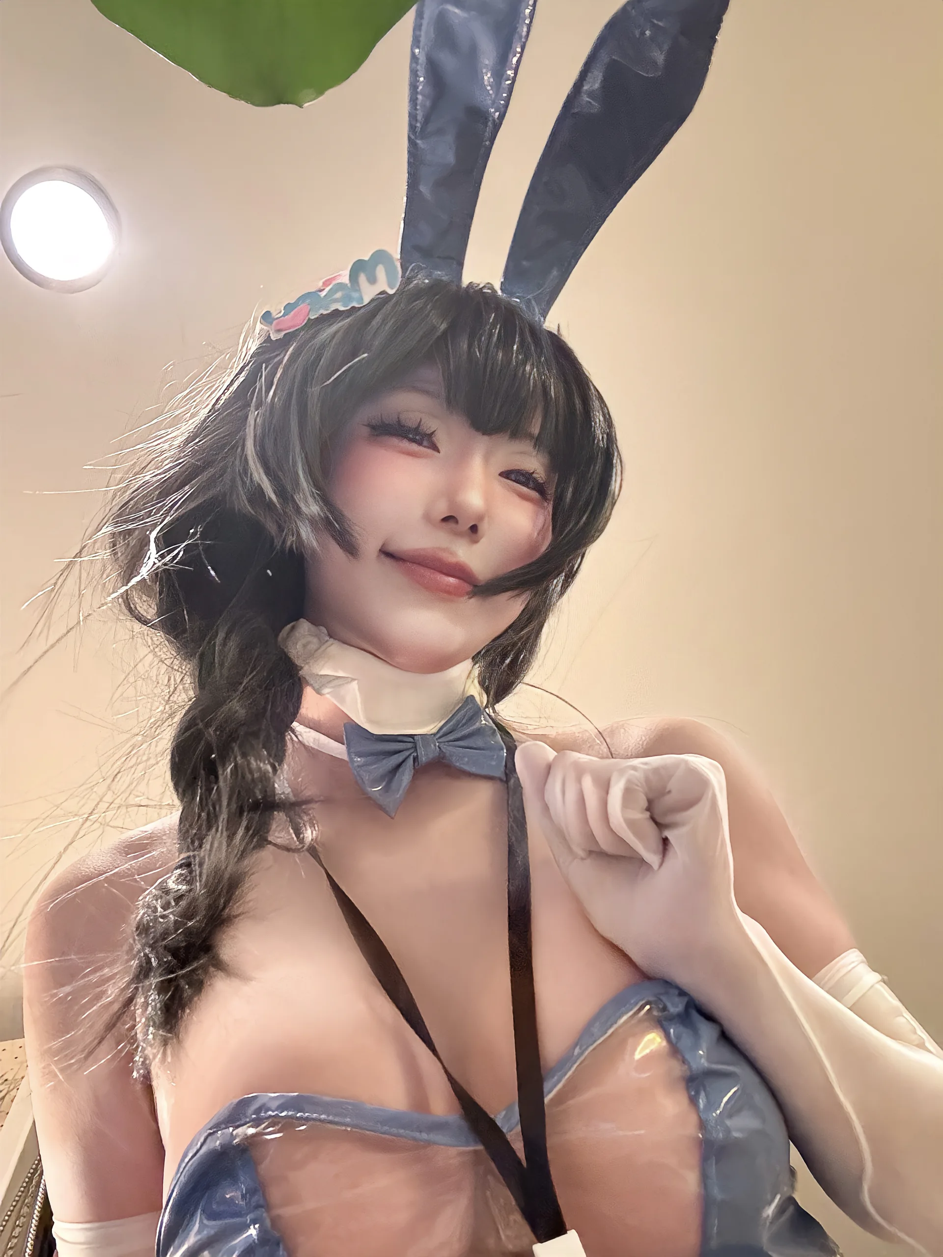 切切celia 梅里自拍 兔女郎 14P - 第2张写真大图
