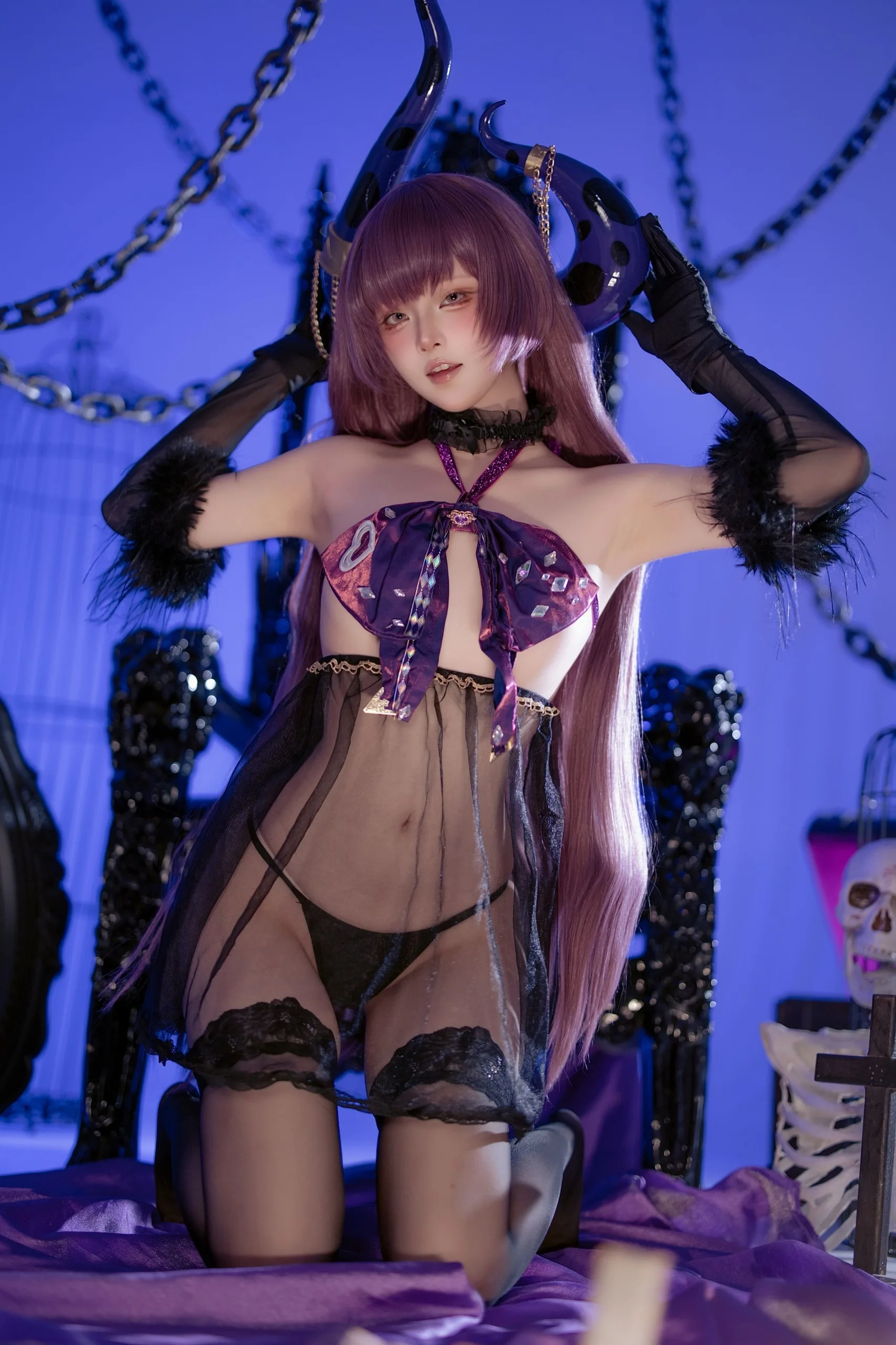 屿鱼 碧蓝航线 安妮女王 隐秘之拥的呼唤 56P - 第33张写真大图
