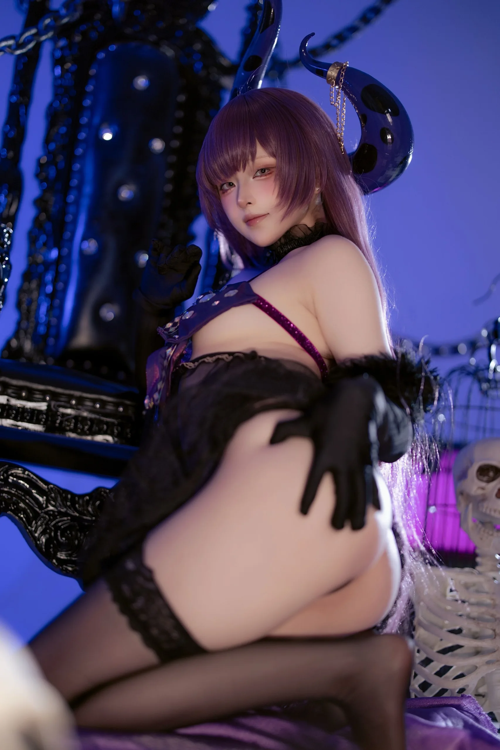 屿鱼 碧蓝航线 安妮女王 隐秘之拥的呼唤 56P - 第45张写真大图