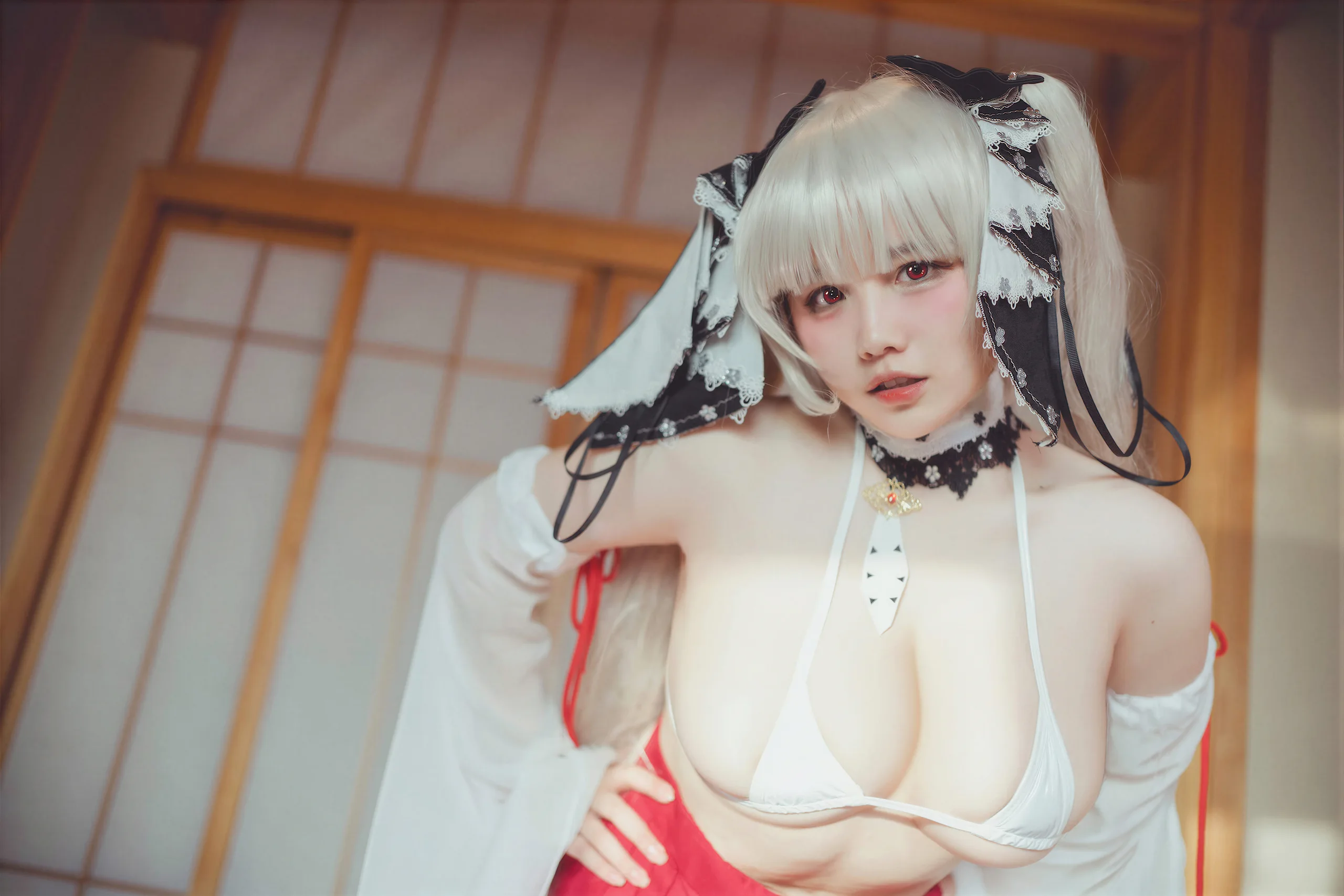 阿半今天很开心 碧蓝航线 可畏巫女2 47P - 第38张写真大图