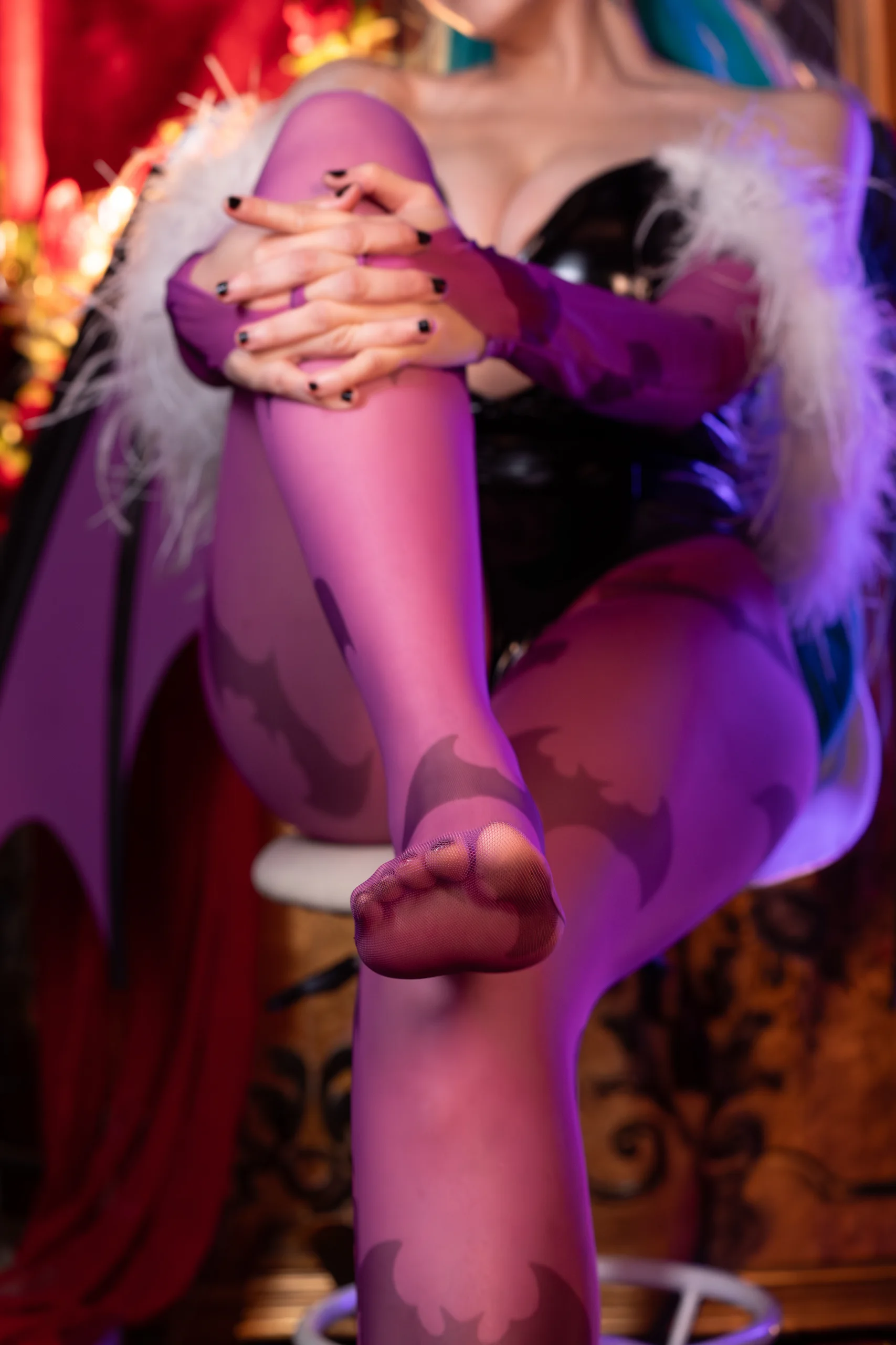 Hatori Sama(奈奈紀) Morrigan Darkstalkers 39P - 第33张写真大图