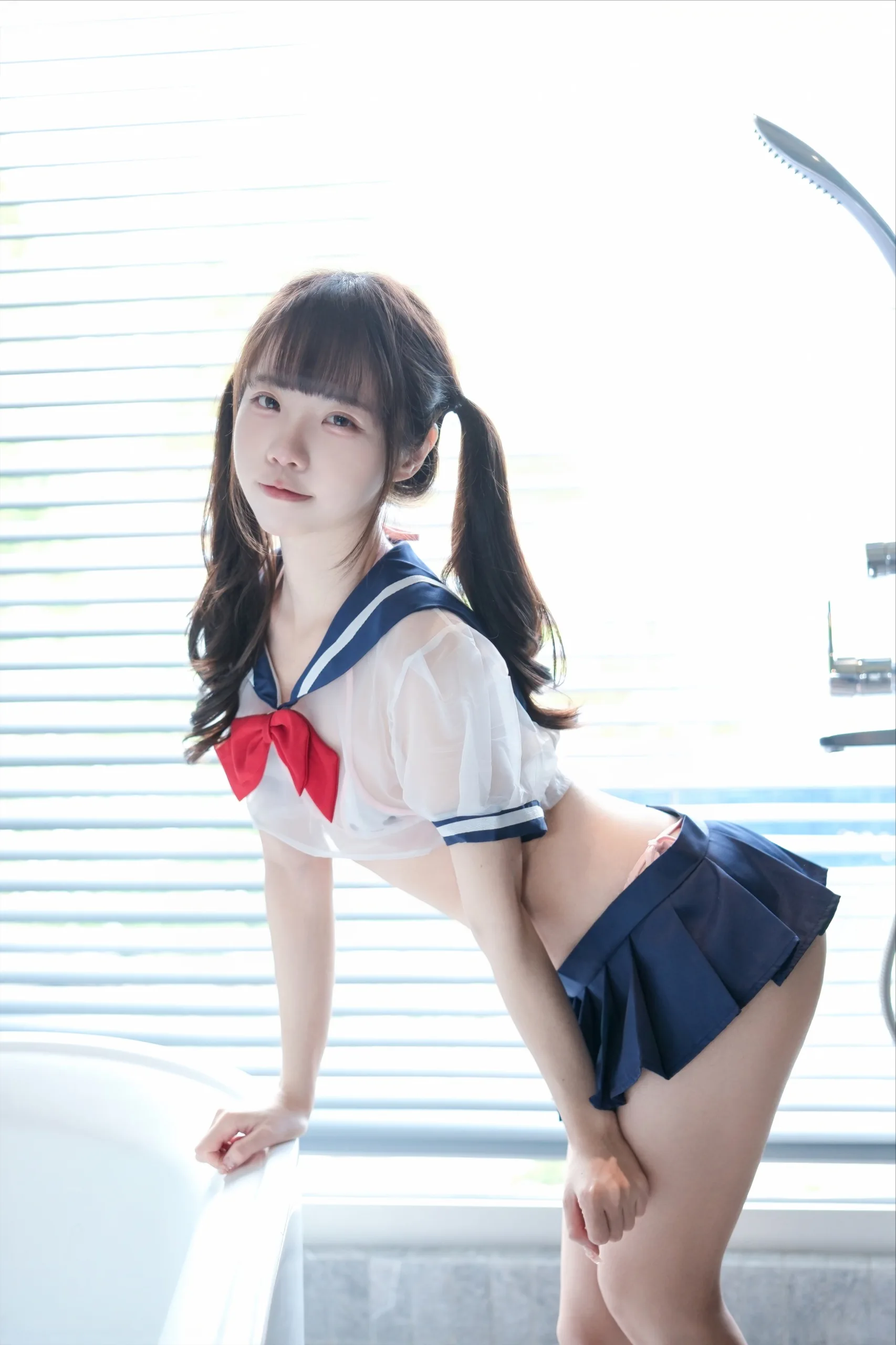 可可小白兔 透明学生服 64P - 第46张写真大图