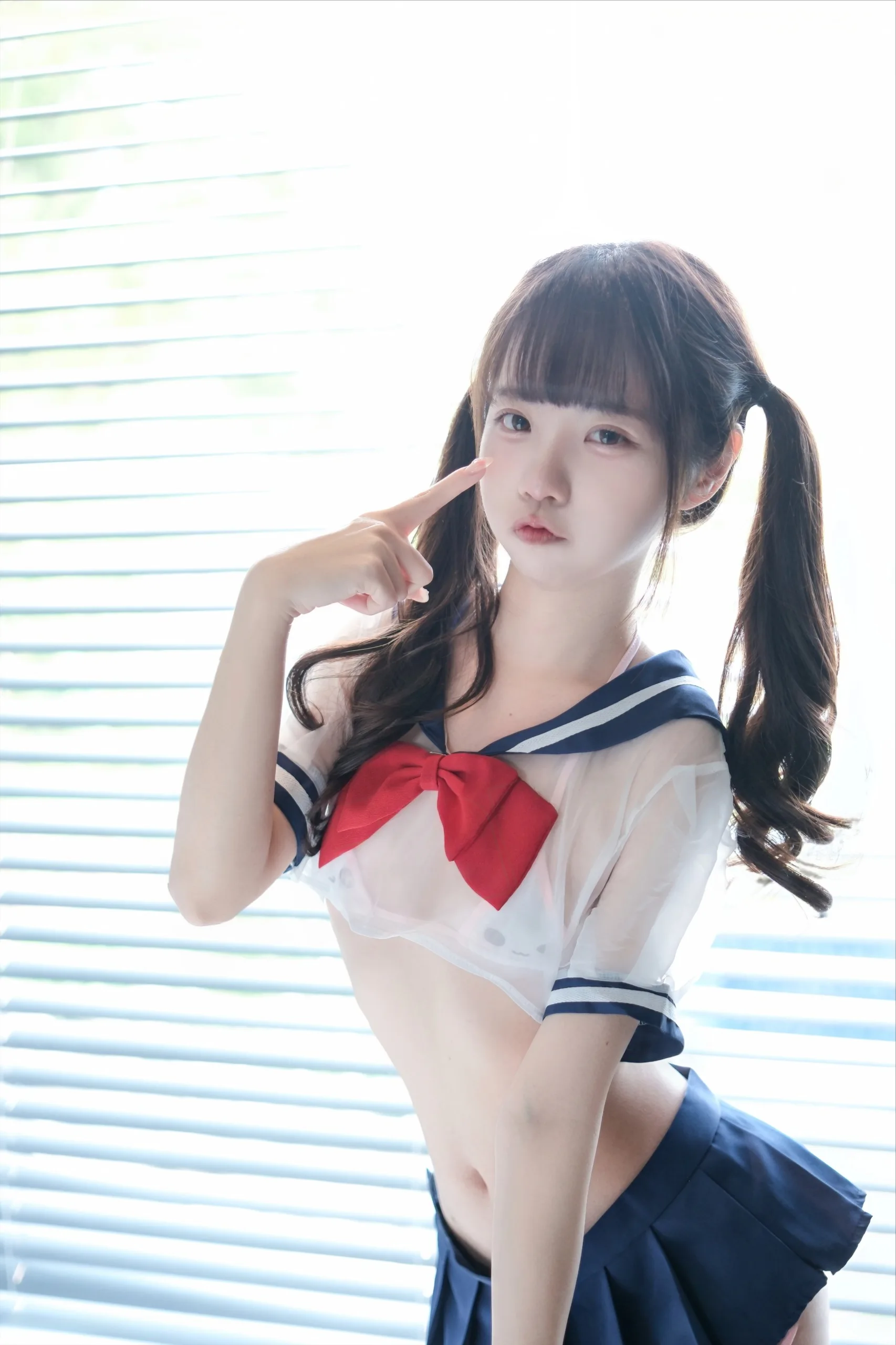 可可小白兔 透明学生服 64P - 第64张写真大图