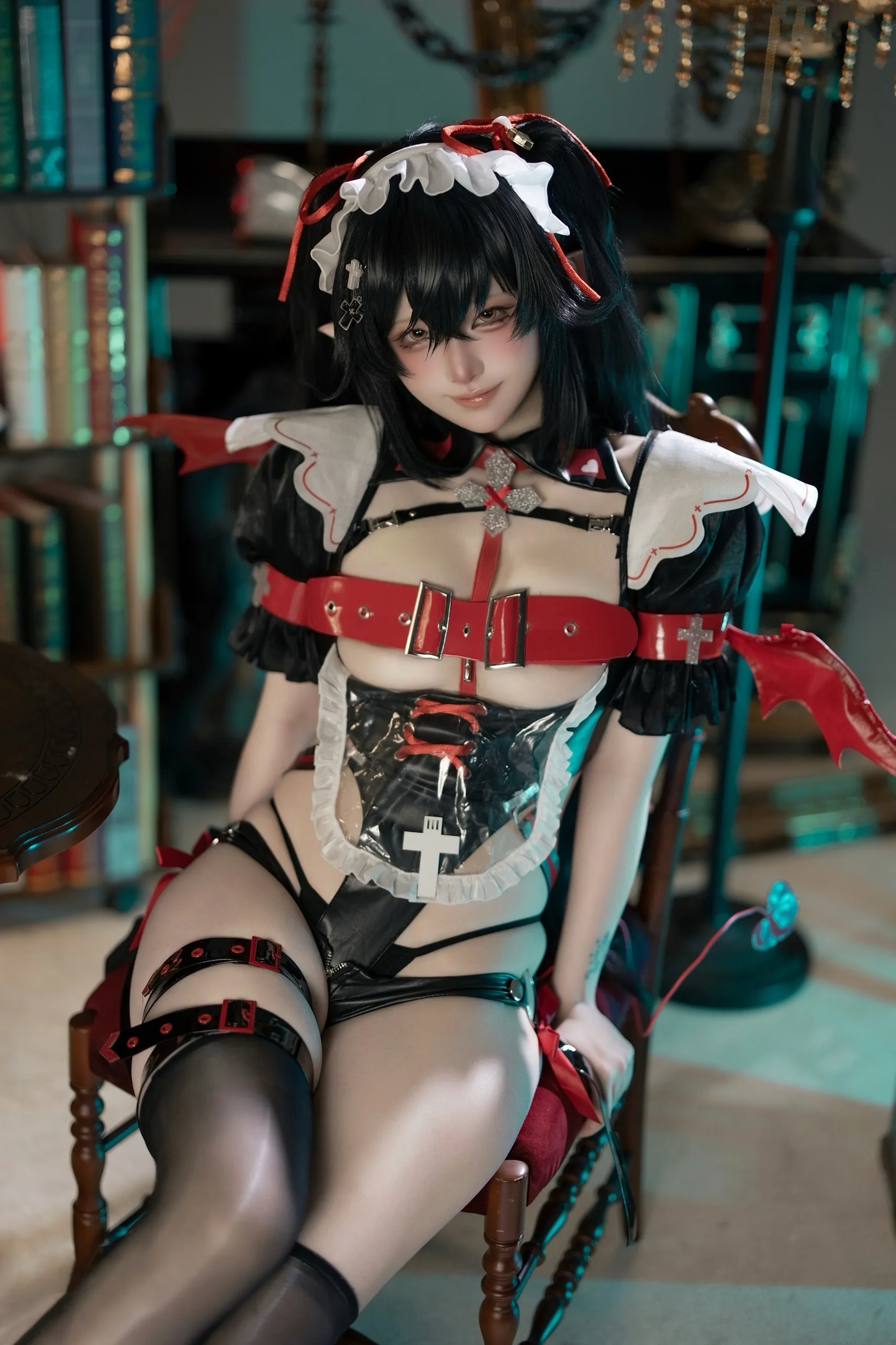 屿鱼 扎娜 恶魔女仆同人 61P - 第10张写真大图