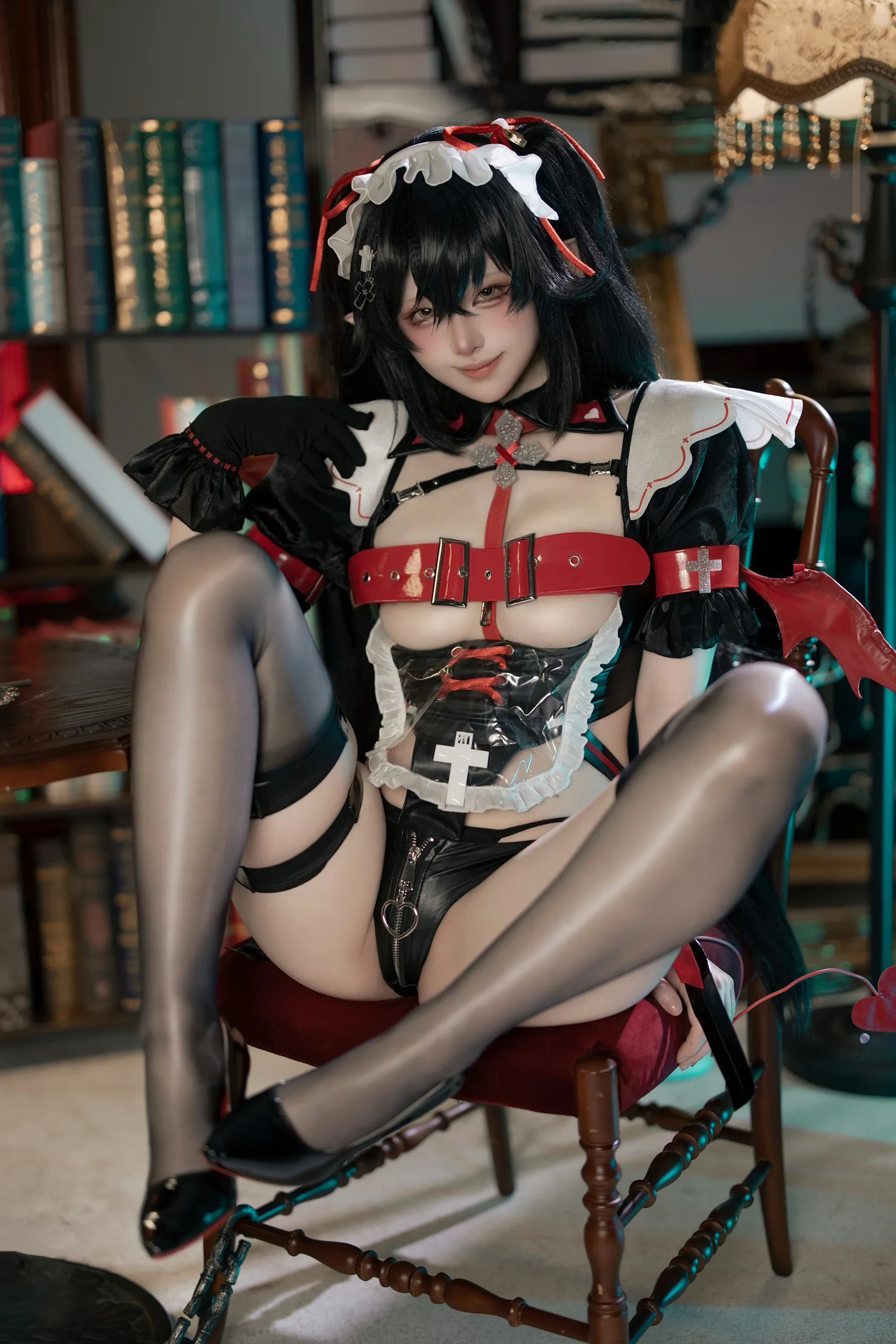 屿鱼 扎娜 恶魔女仆同人 61P - 第11张写真大图