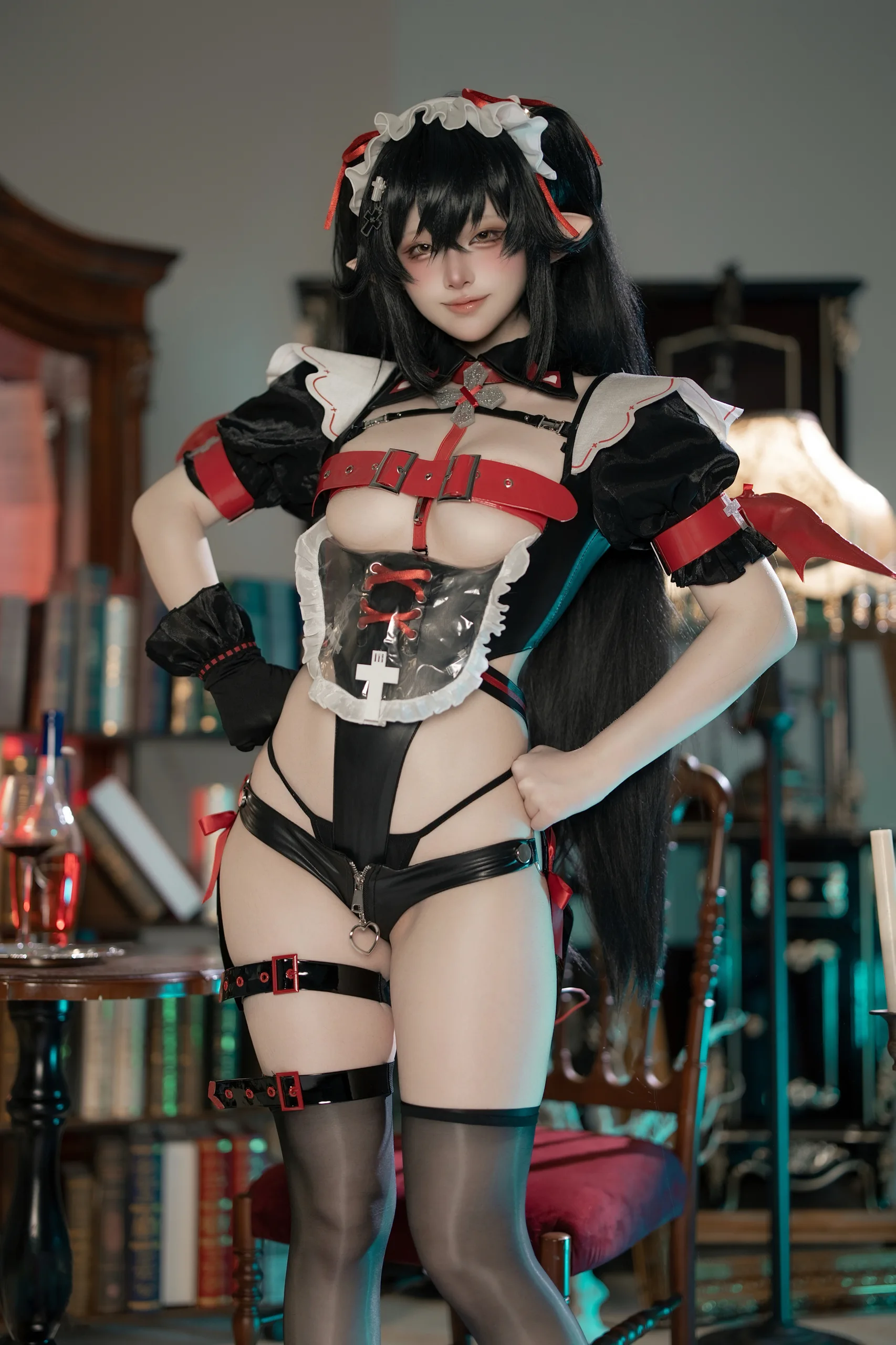 屿鱼 扎娜 恶魔女仆同人 61P - 第18张写真大图