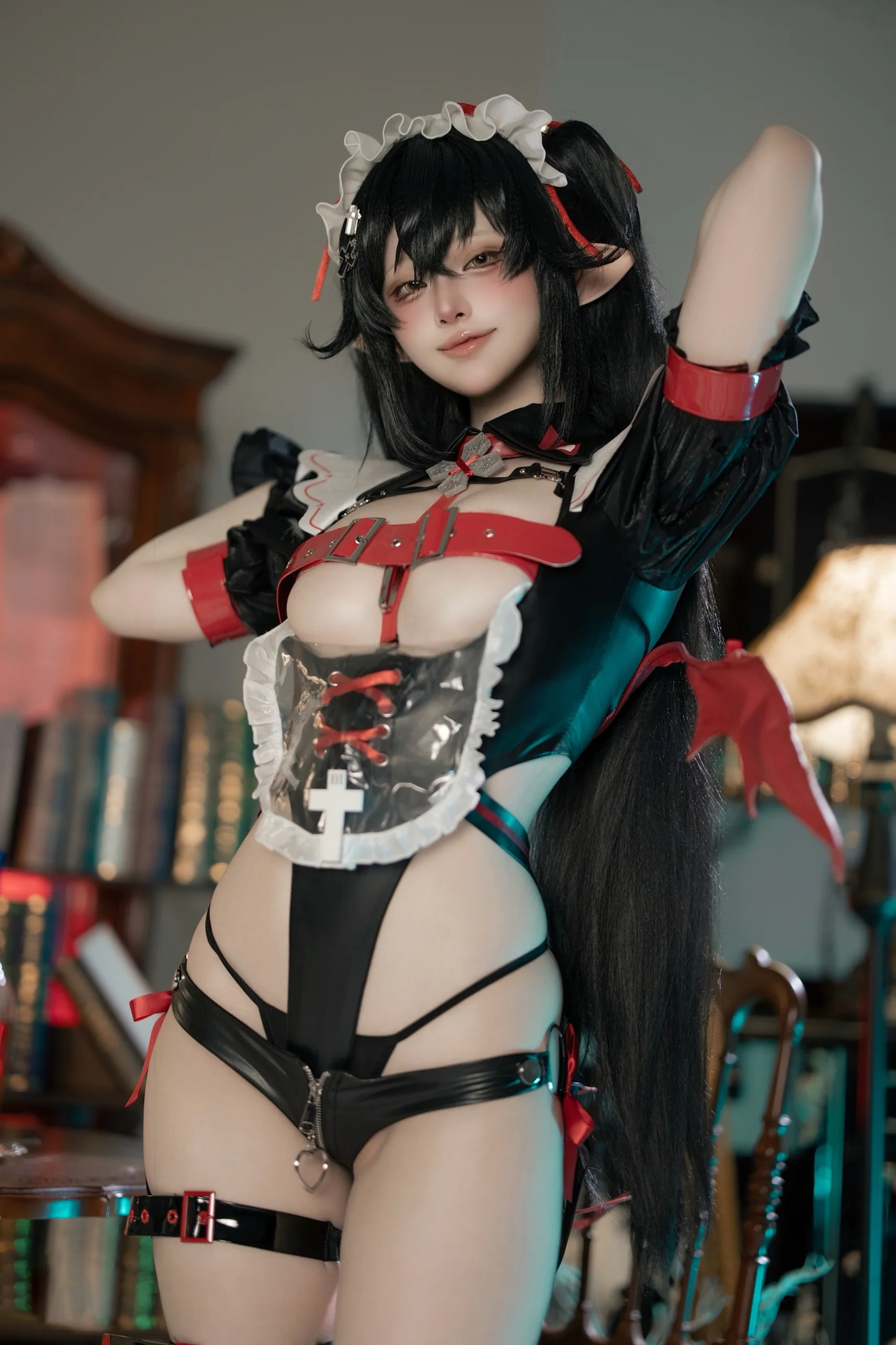 屿鱼 扎娜 恶魔女仆同人 61P - 第20张写真大图