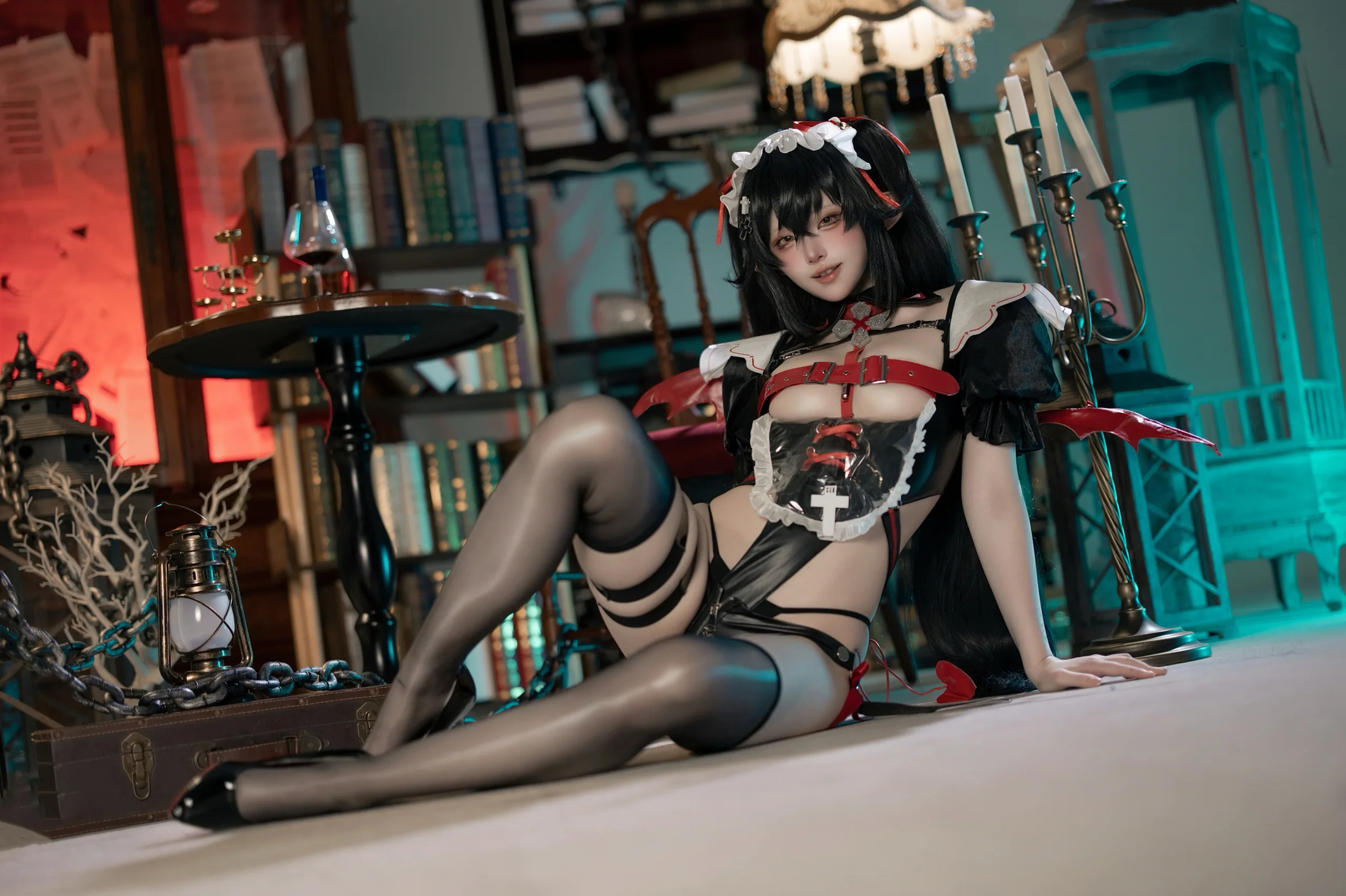 屿鱼 扎娜 恶魔女仆同人 61P - 第31张写真大图