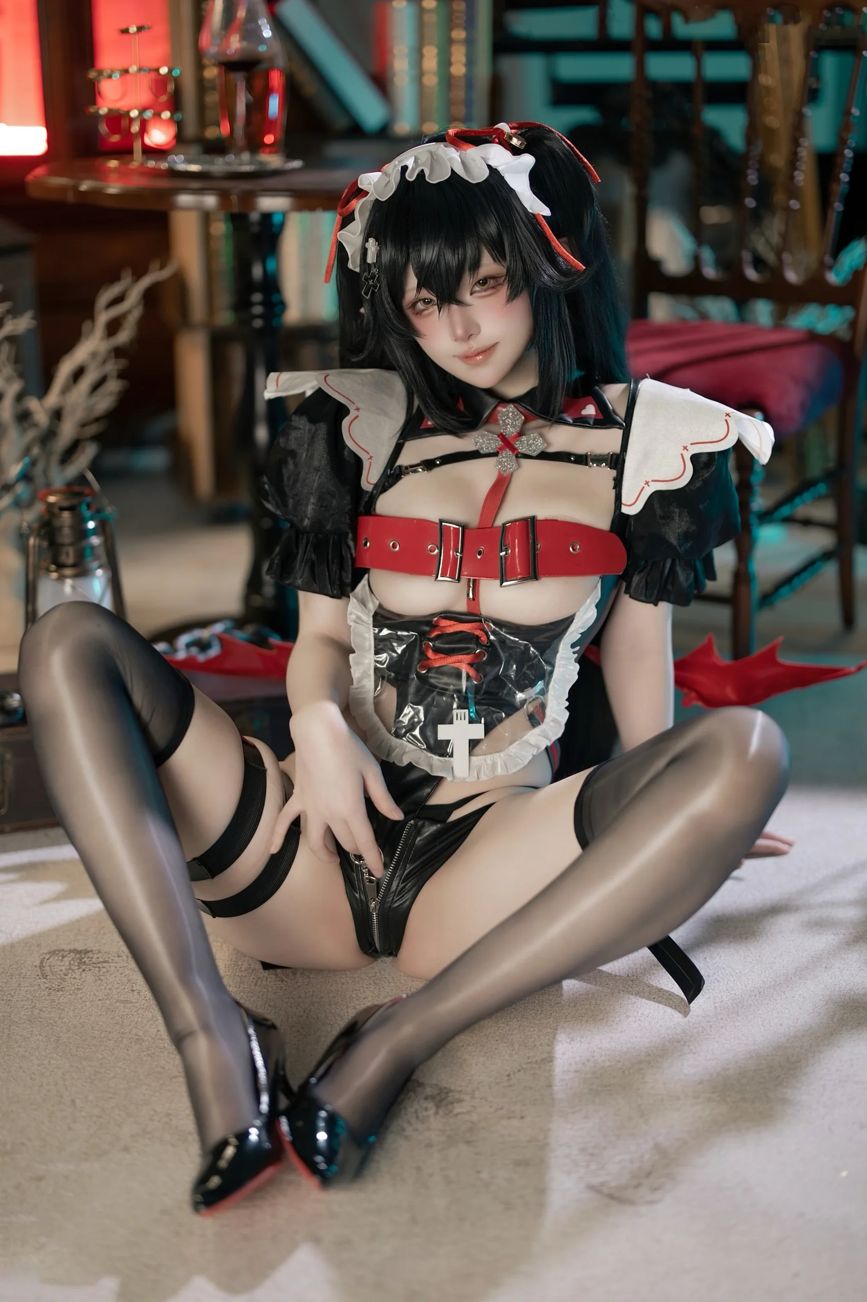 屿鱼 扎娜 恶魔女仆同人 61P - 第36张写真大图