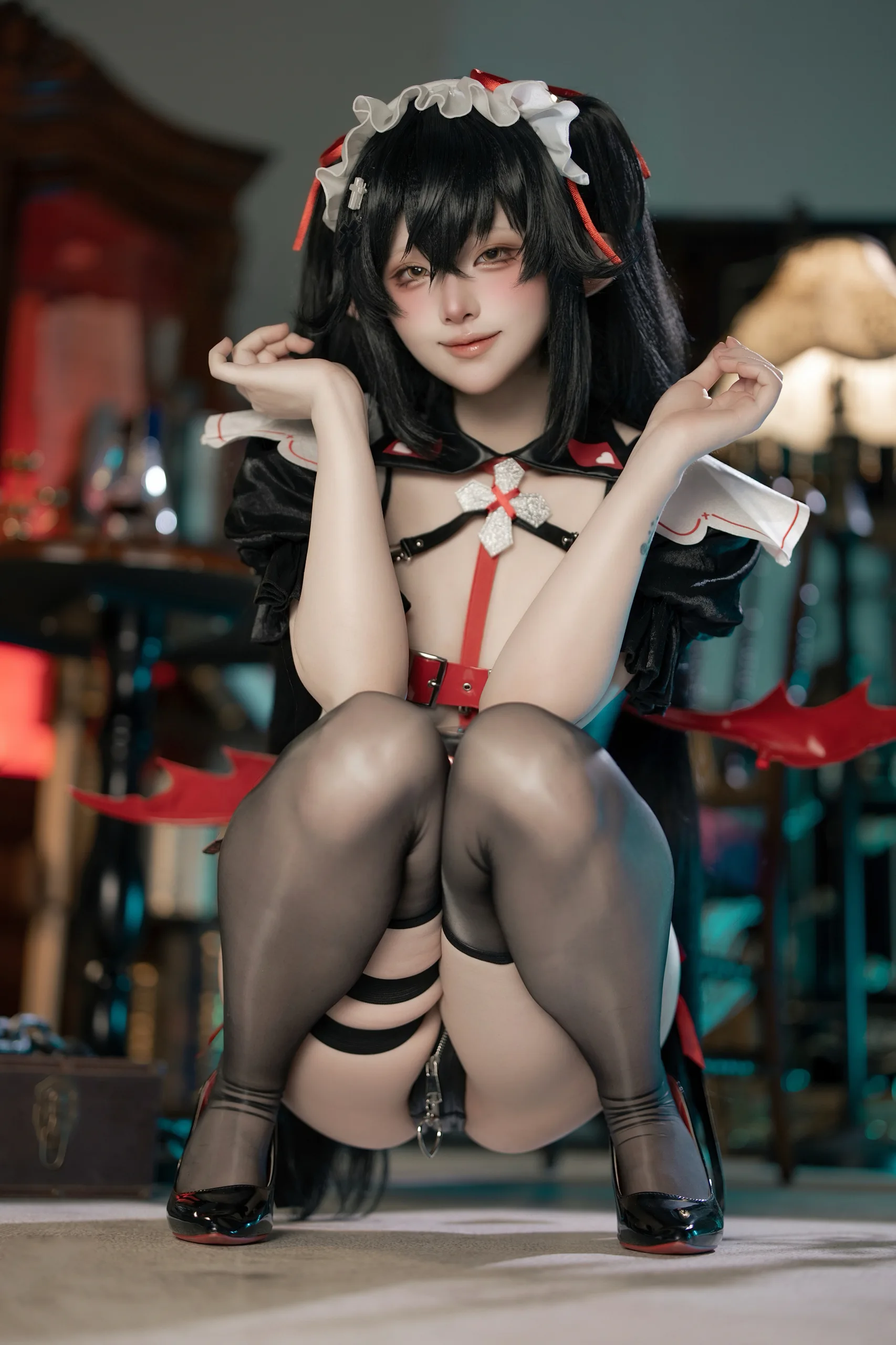 屿鱼 扎娜 恶魔女仆同人 61P - 第42张写真大图