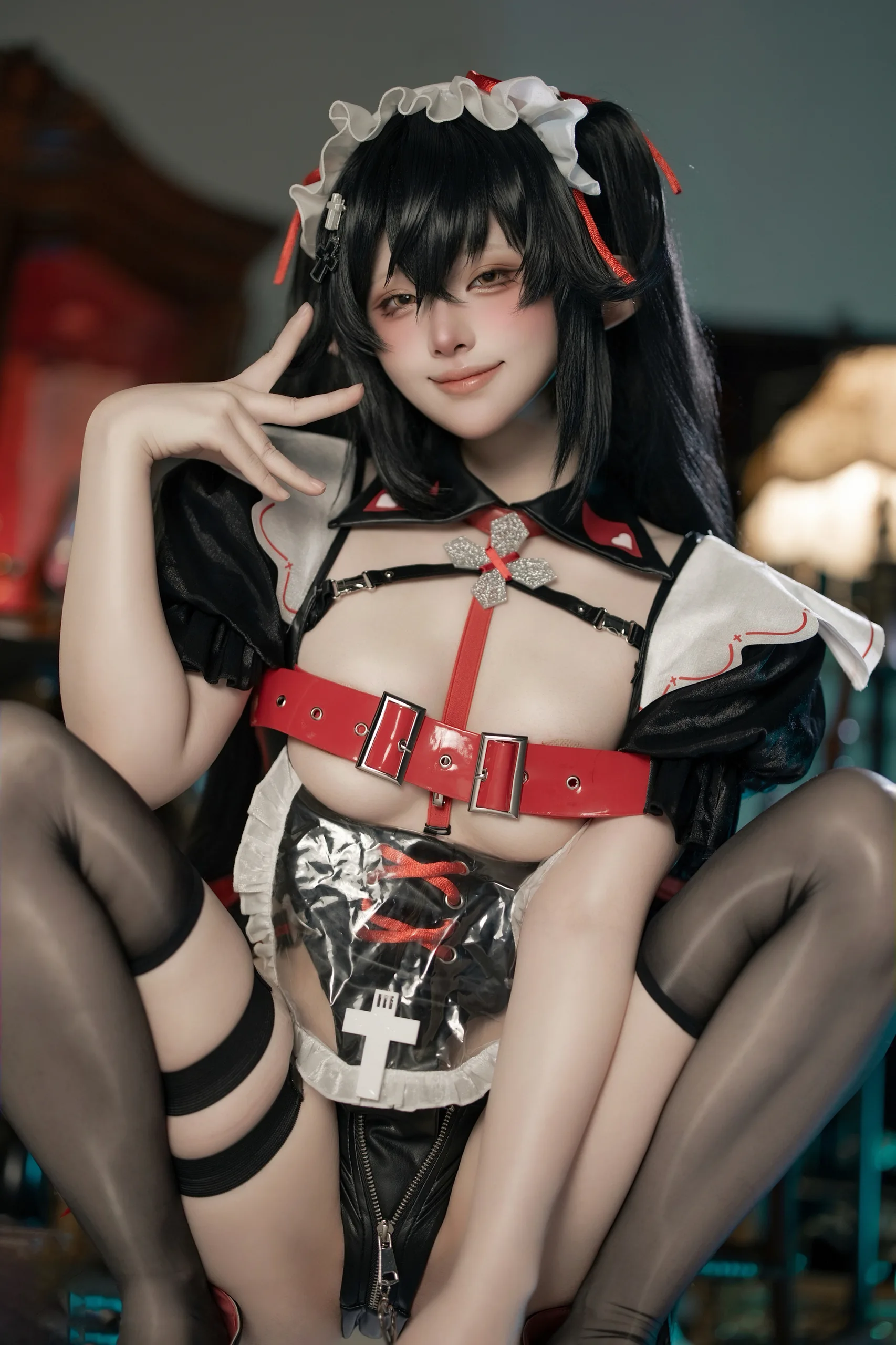 屿鱼 扎娜 恶魔女仆同人 61P - 第44张写真大图