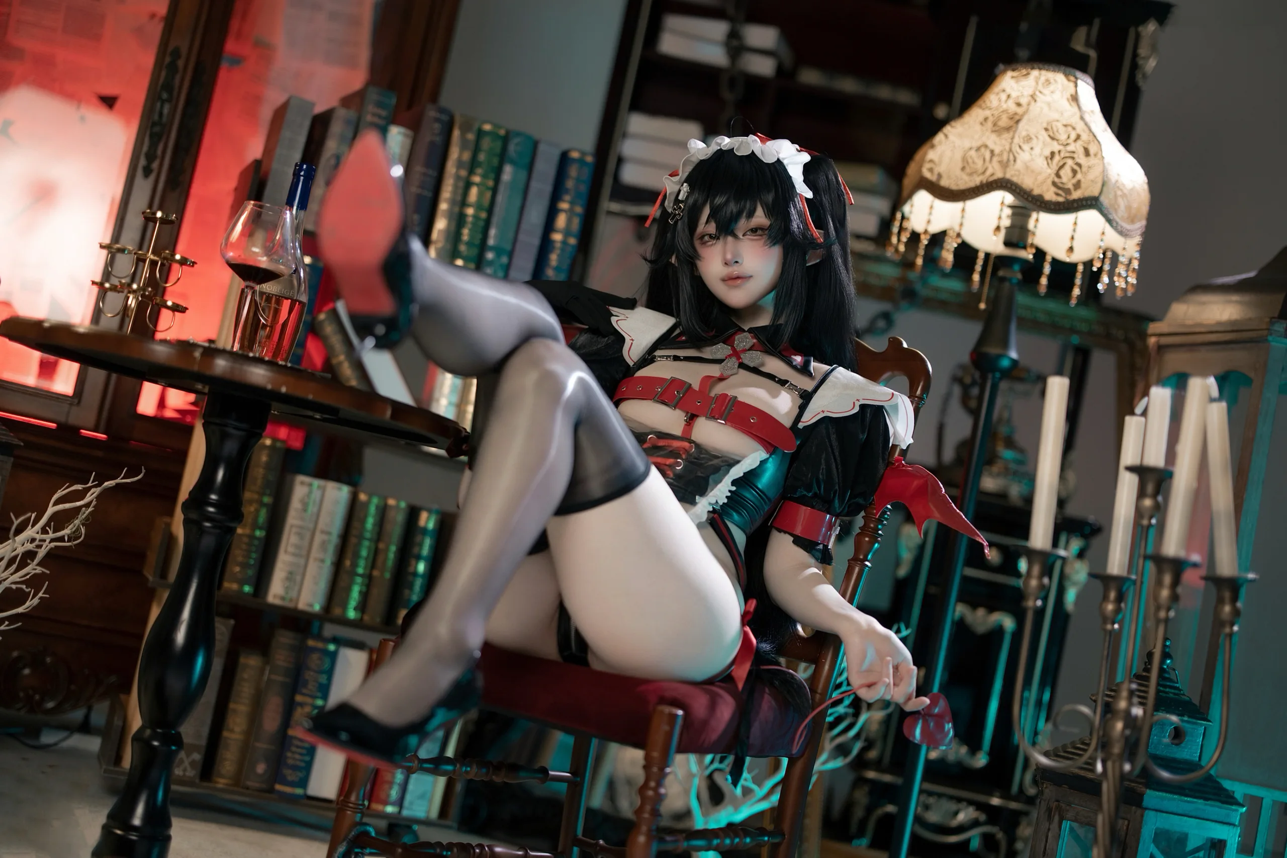 屿鱼 扎娜 恶魔女仆同人 61P - 第6张写真大图