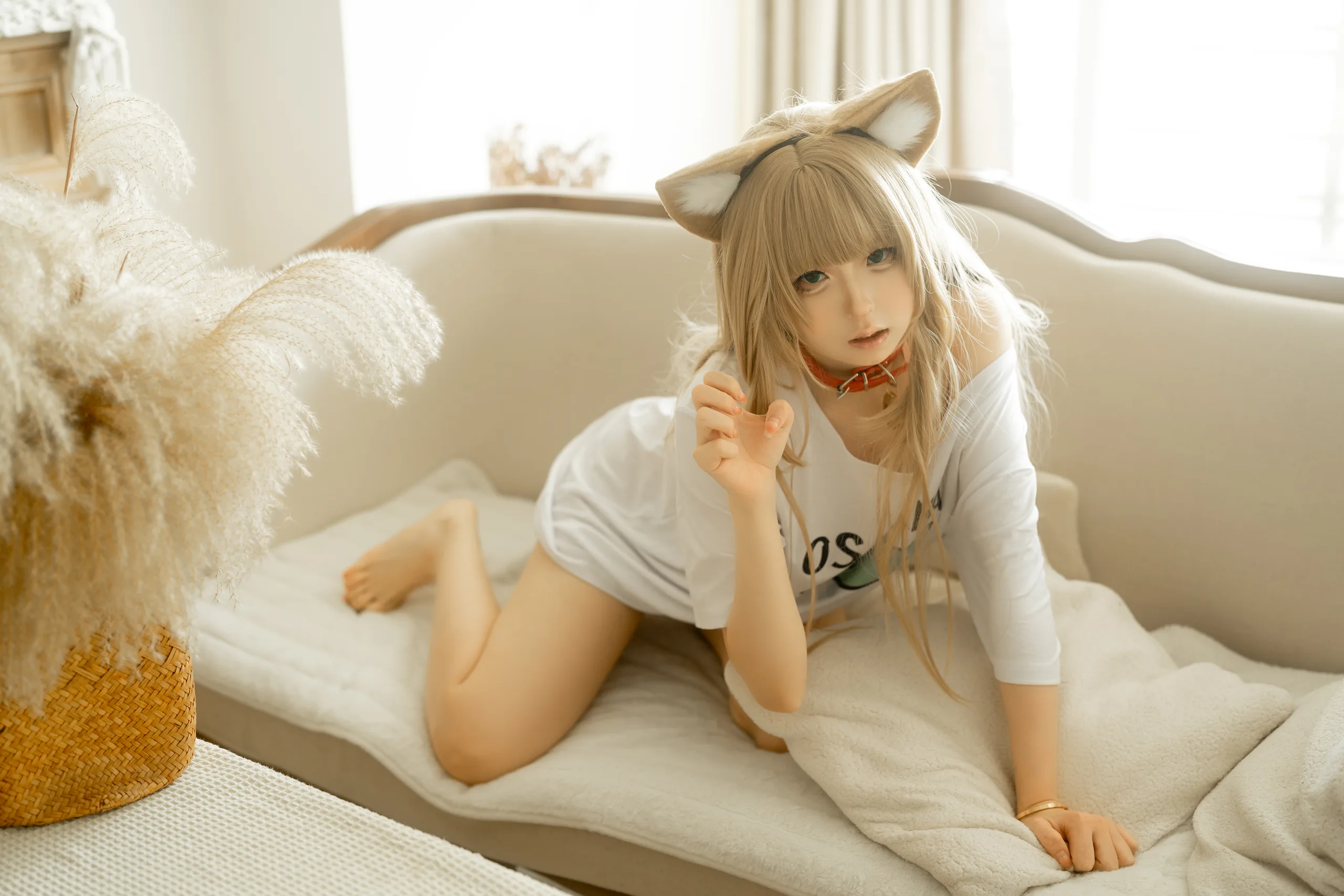幼水铃衣 黄豆粉 90P - 第5张写真大图