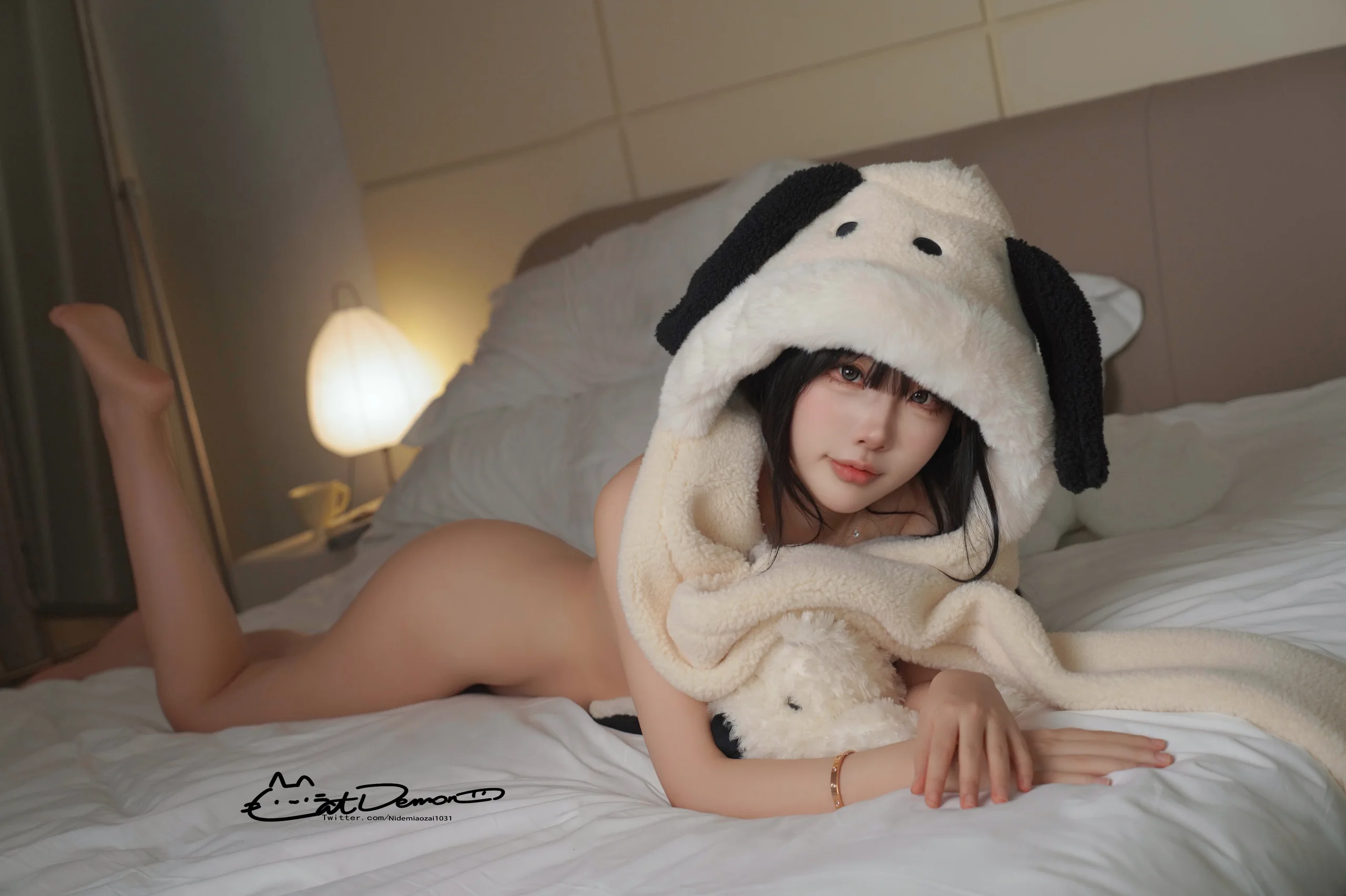 CatDemon喵崽（你的喵崽）犬になった美少女 41P - 第9张写真大图
