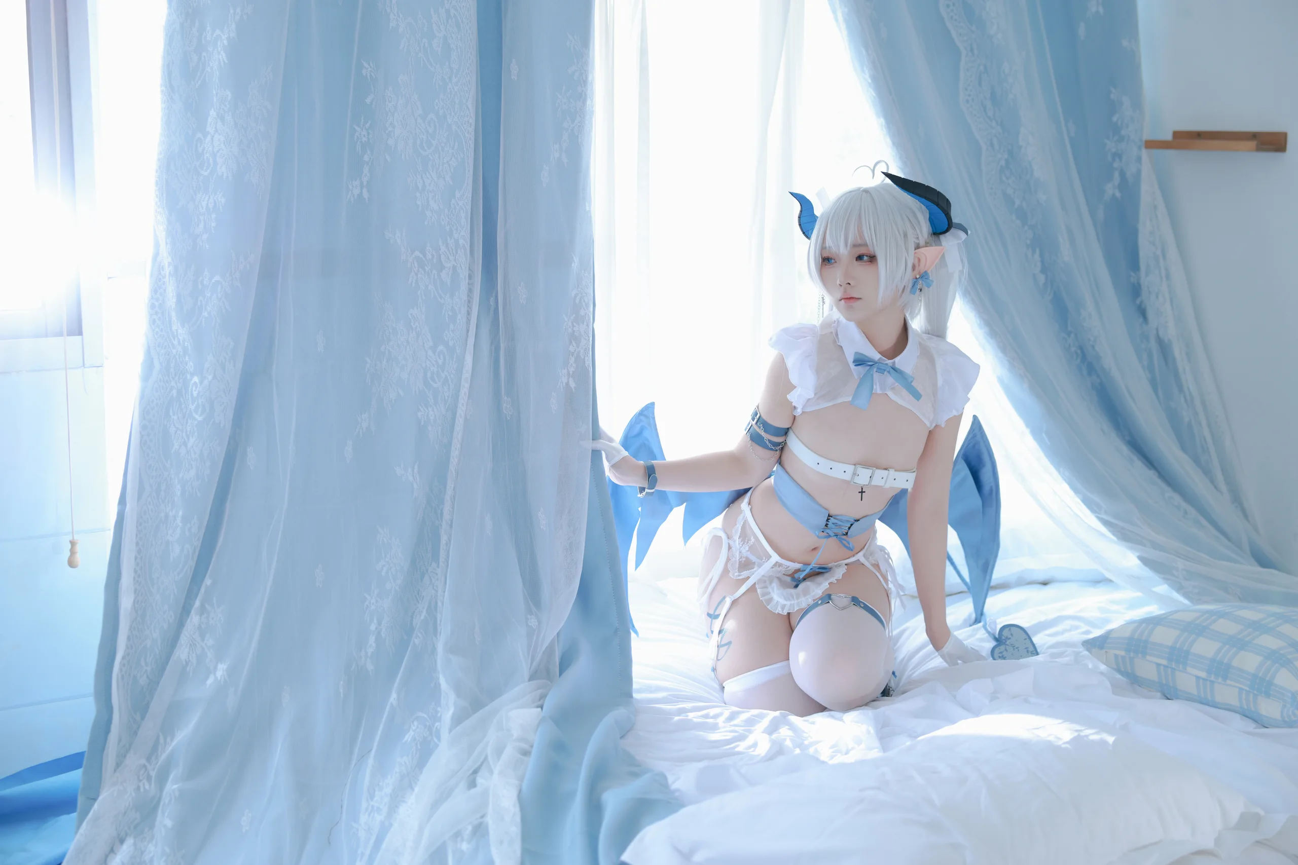 G44不会受伤 MiREA原创插画同人 琉璃魅魔 49P - 第7张写真大图
