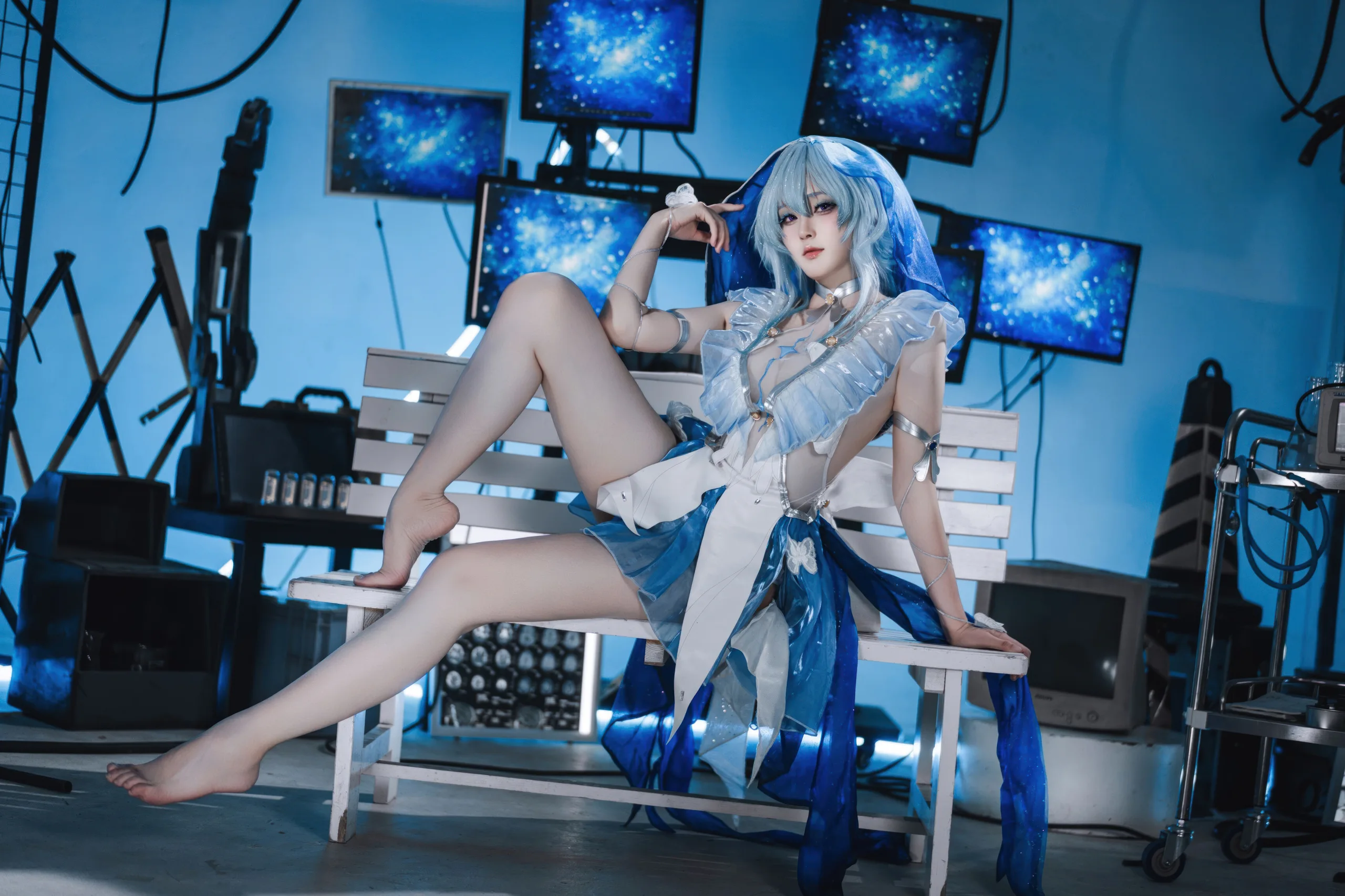 Natsuko夏夏子 鸣潮 守岸人 76P - 第13张写真大图