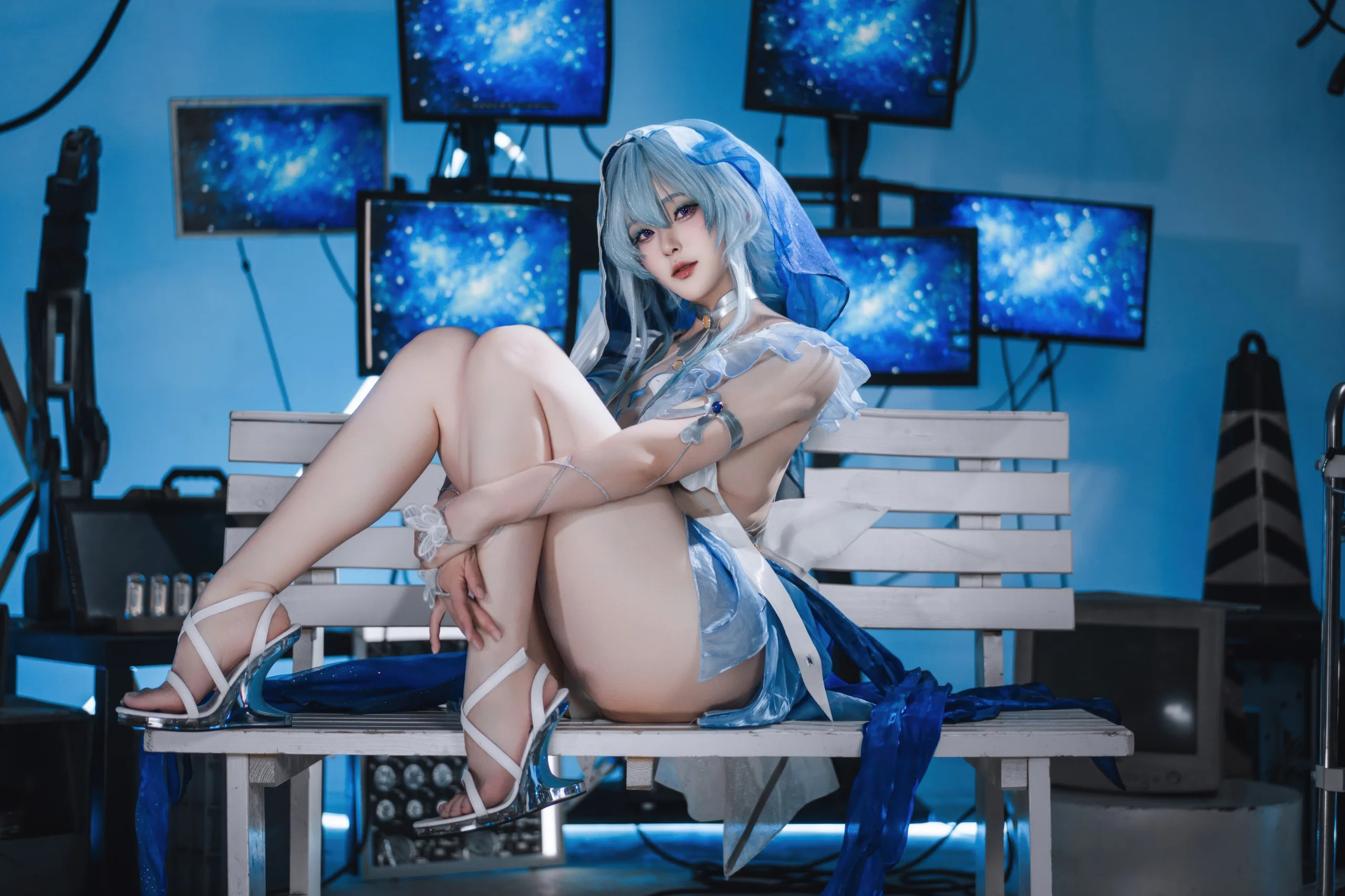 Natsuko夏夏子 鸣潮 守岸人 76P - 第4张写真大图